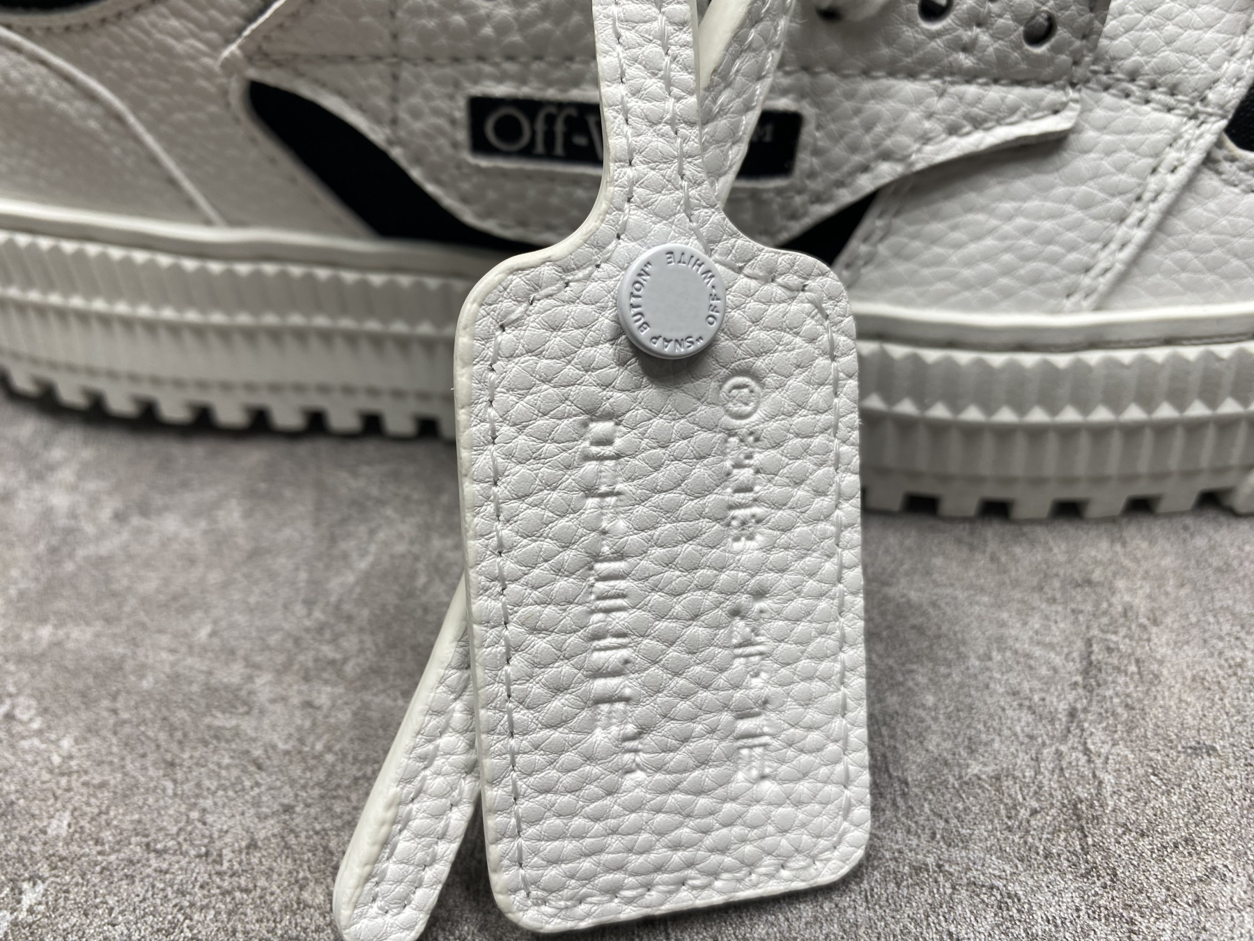 UA Off-White 3.0 Court Low Top Sneakers