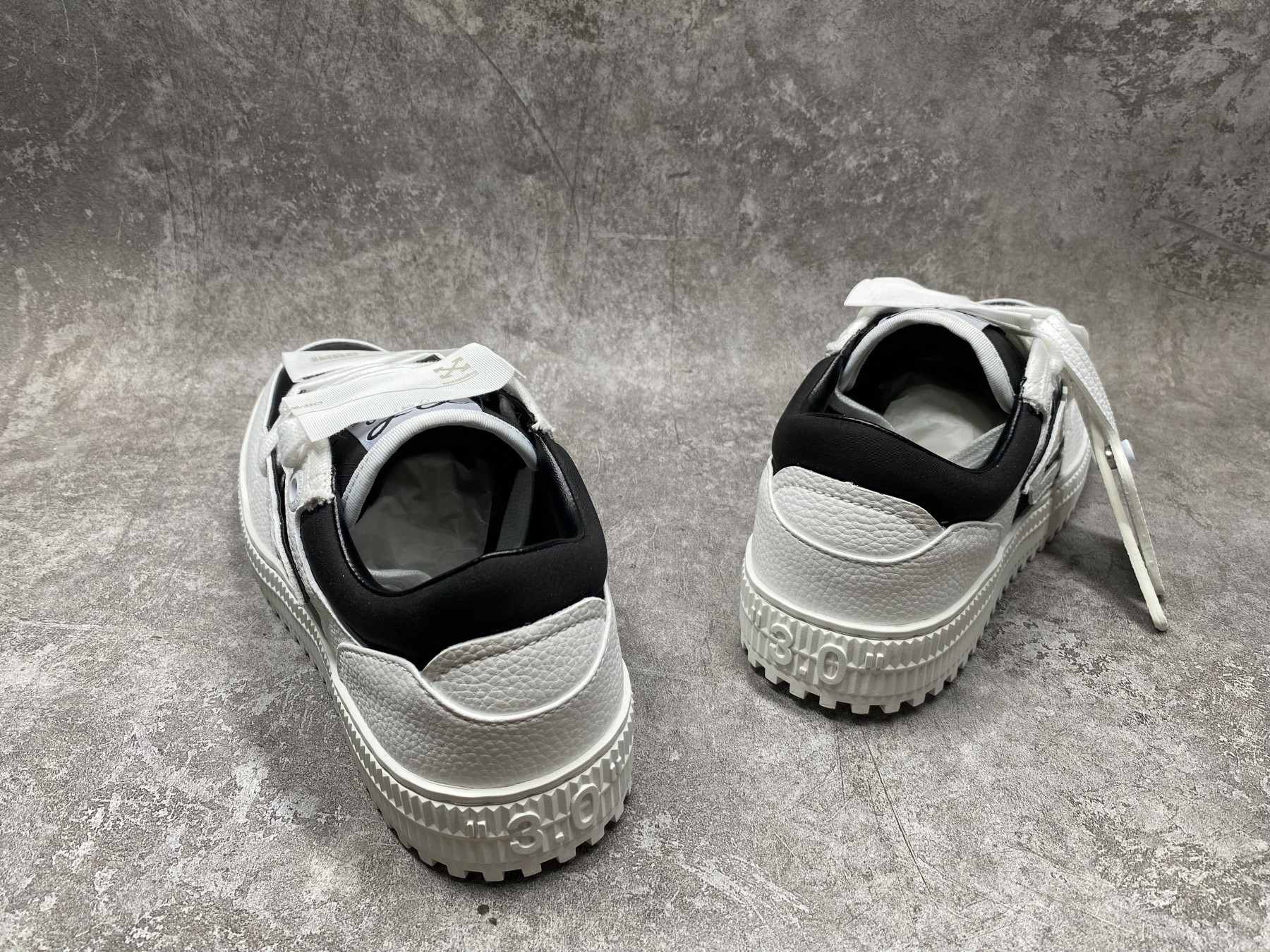 UA Off-White 3.0 Court Low Top Sneakers