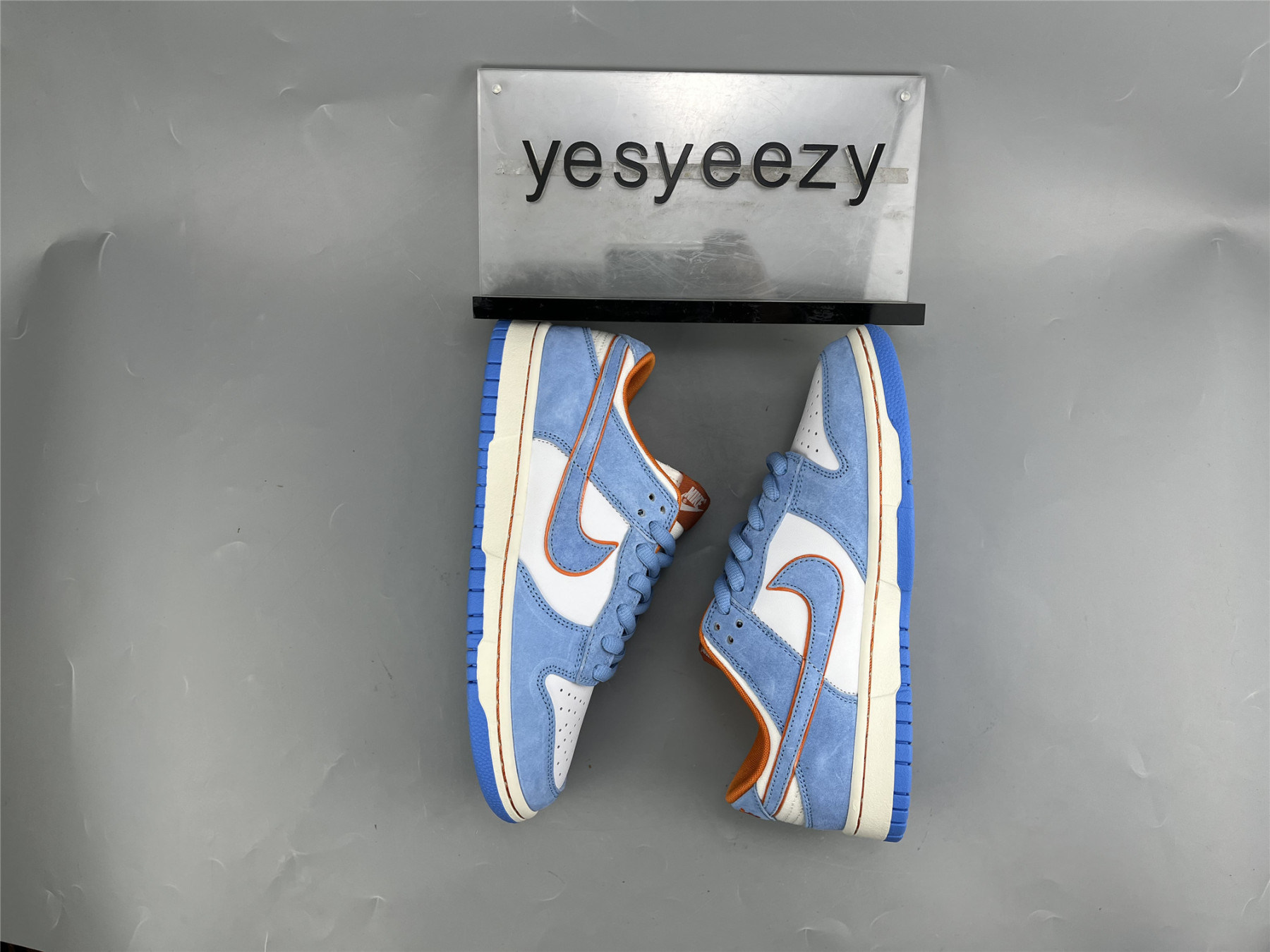 UA NIKE DUNK LOW BLUE ORANGE