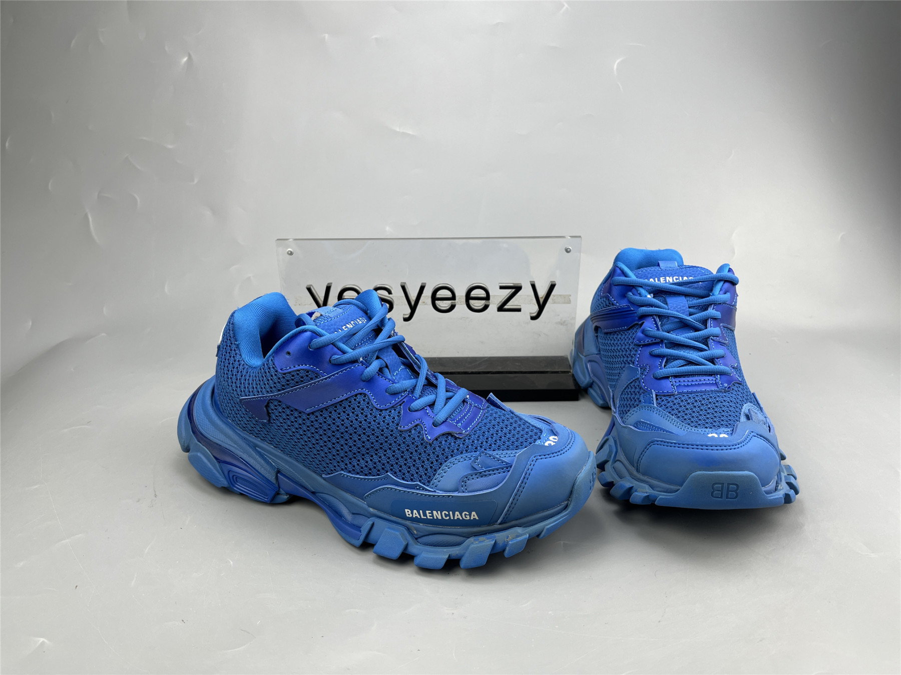 UA TRACK 3 SNEAKER BLUE WHITE