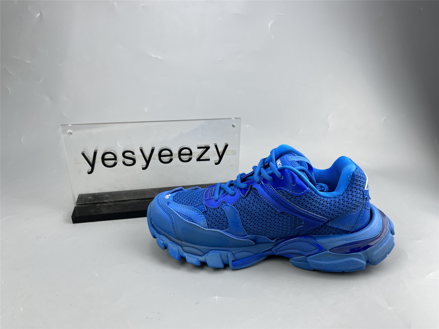 UA TRACK 3 SNEAKER BLUE WHITE