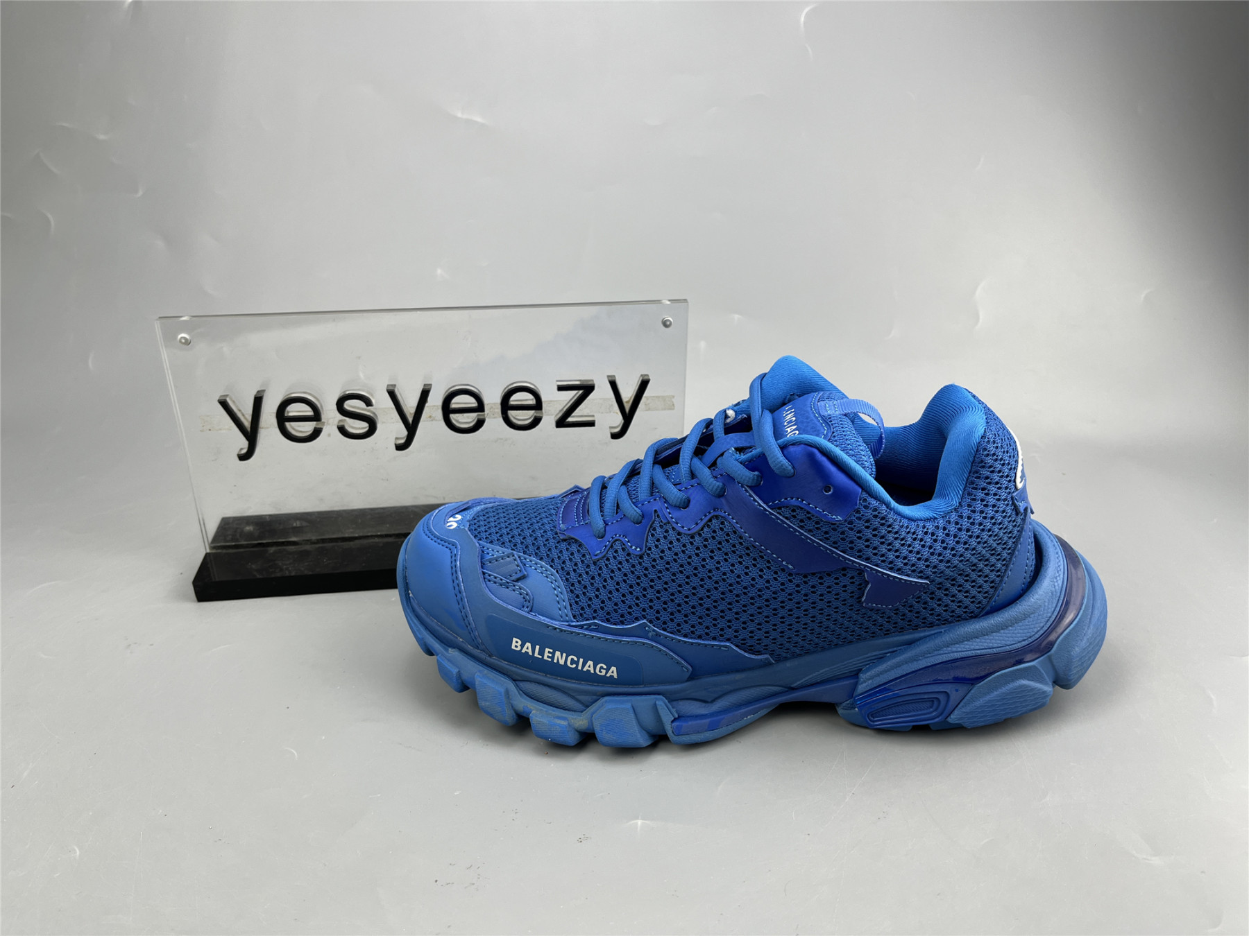 UA TRACK 3 SNEAKER BLUE WHITE