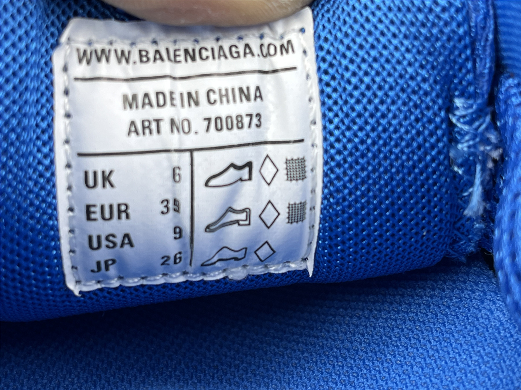 UA TRACK 3 SNEAKER BLUE WHITE