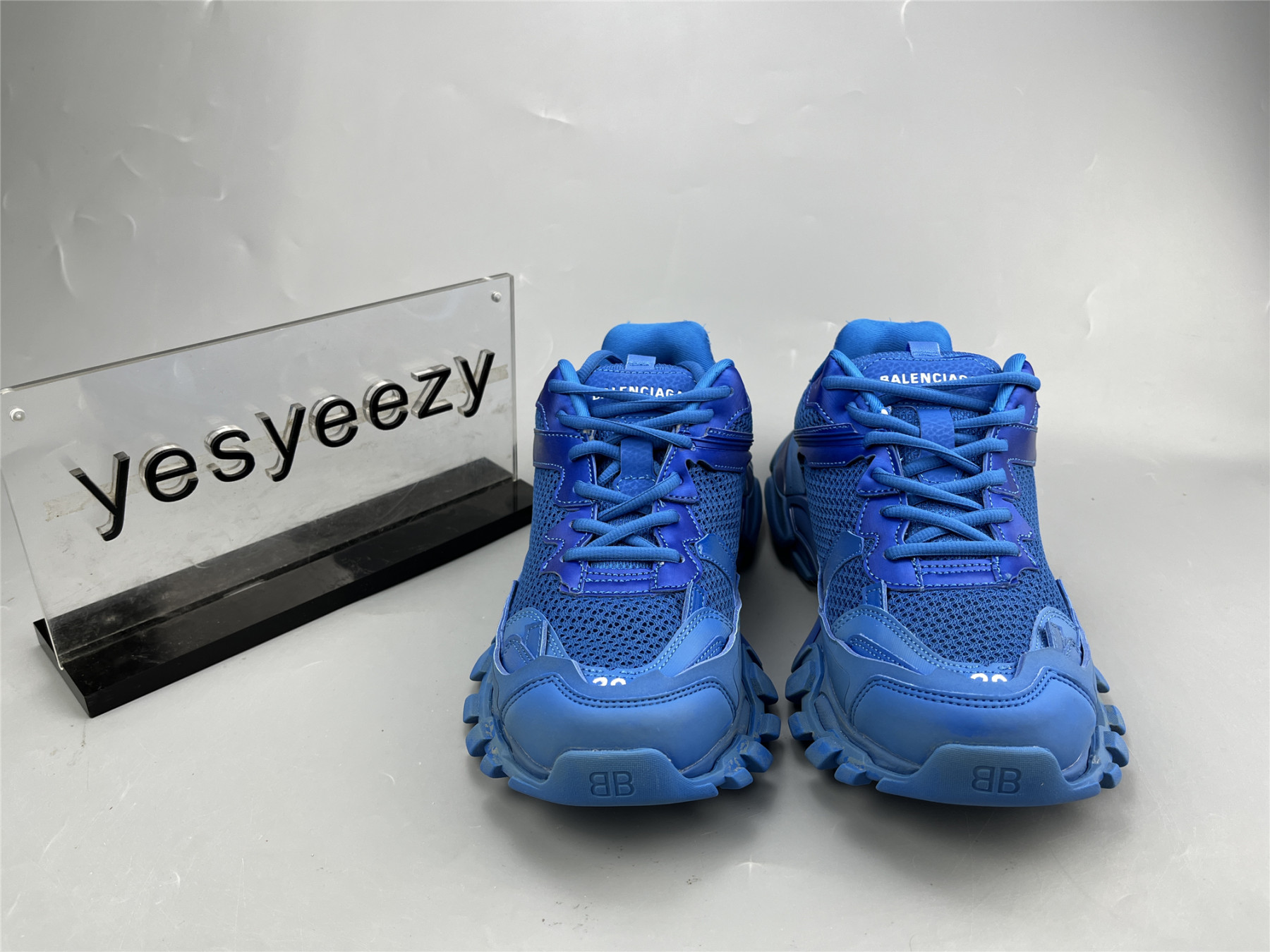 UA TRACK 3 SNEAKER BLUE WHITE
