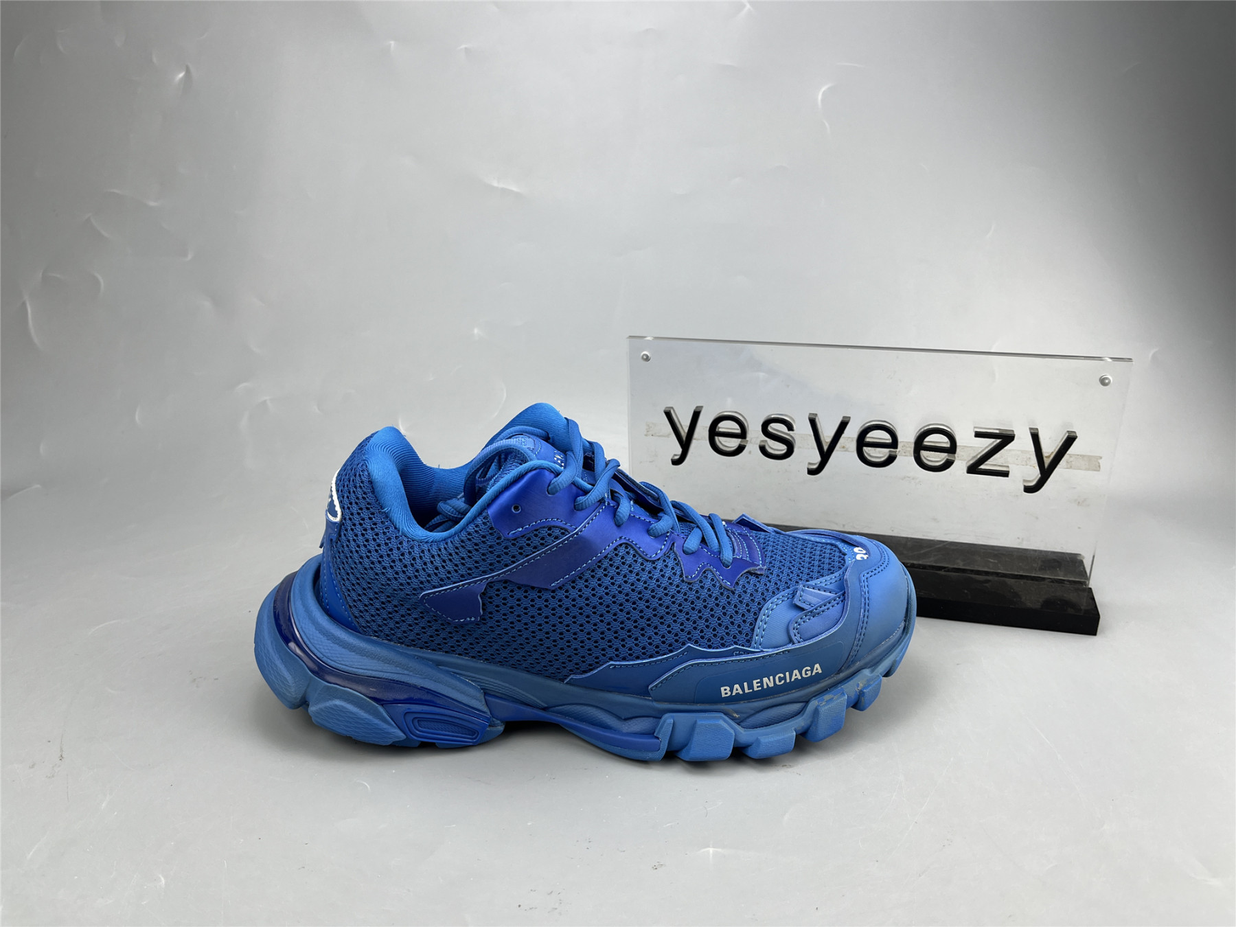 UA TRACK 3 SNEAKER BLUE WHITE