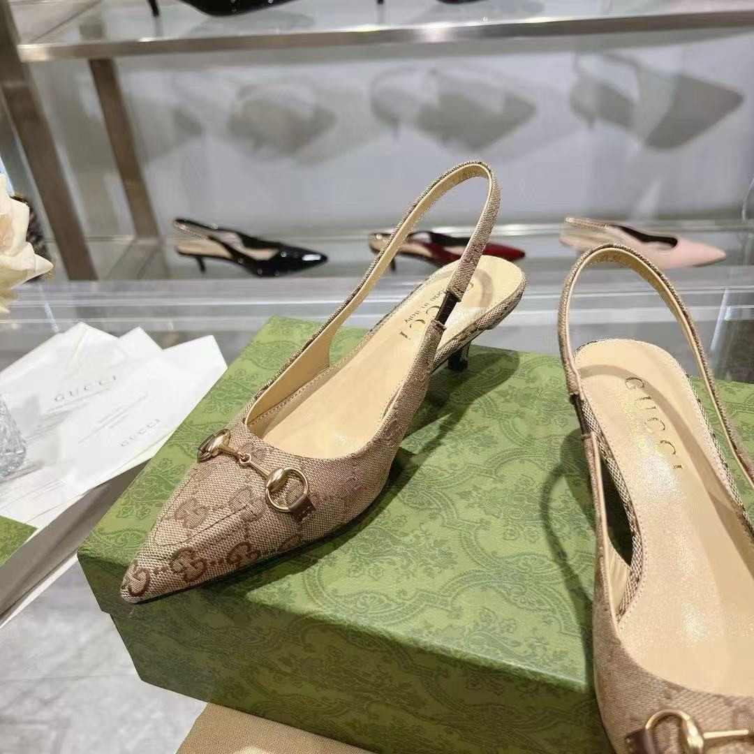 UA Gvc*1 HORSEBIT SLINGBACK PUMP LOW HEEL