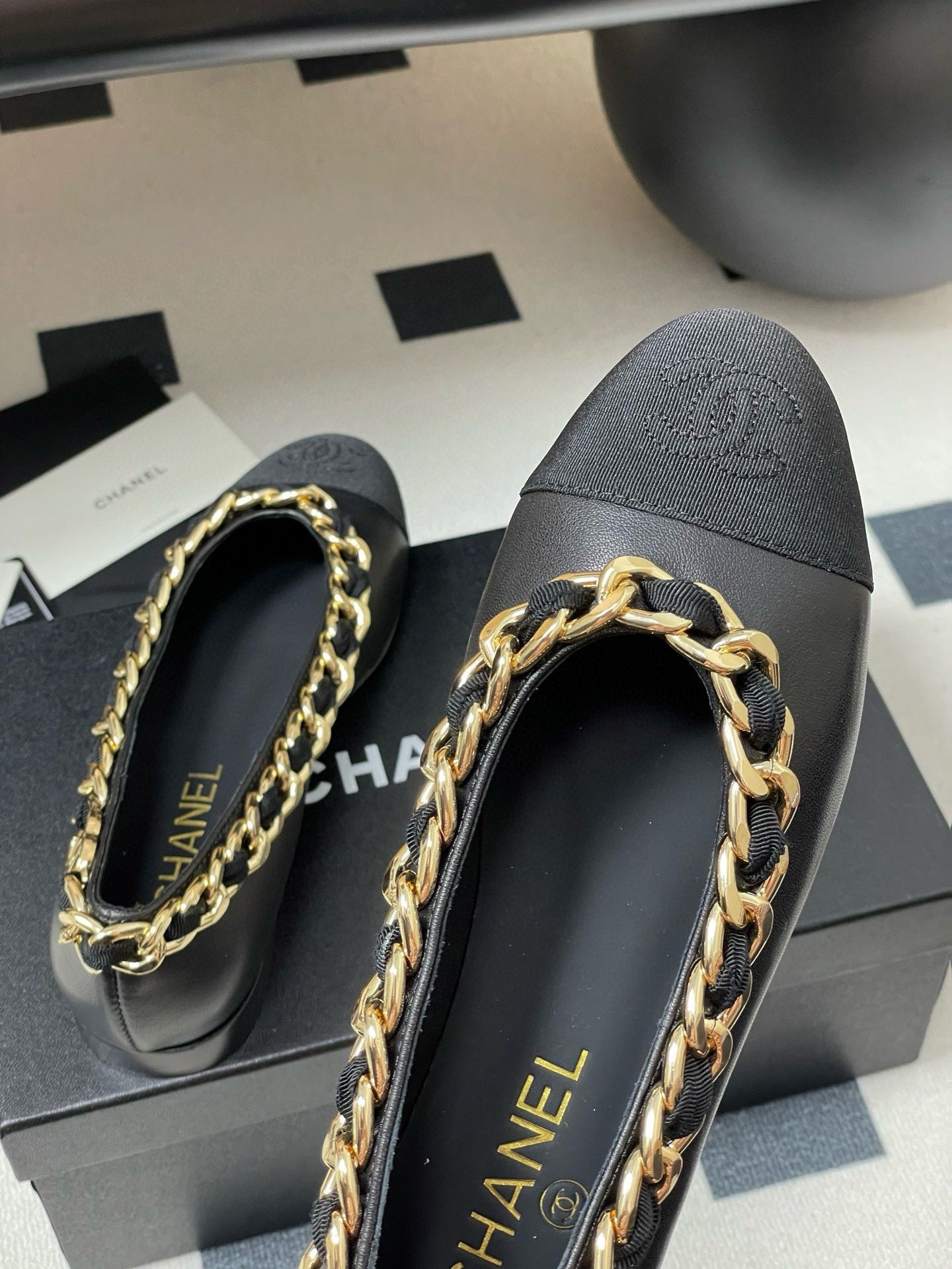 UA Ch**el Ballet Flats