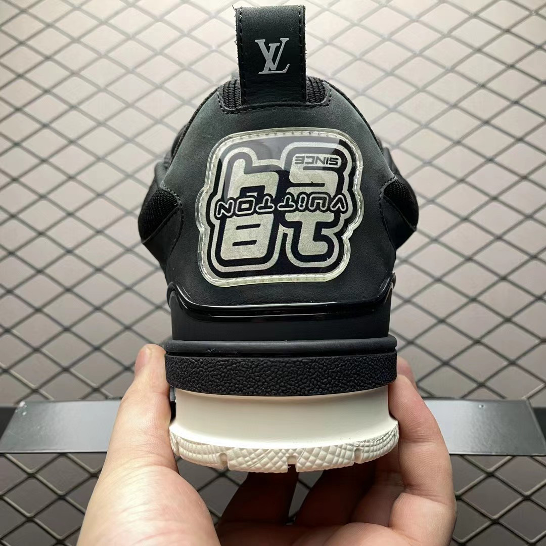 UA L0vis Vvtt0n LV Skate Sneaker Black White