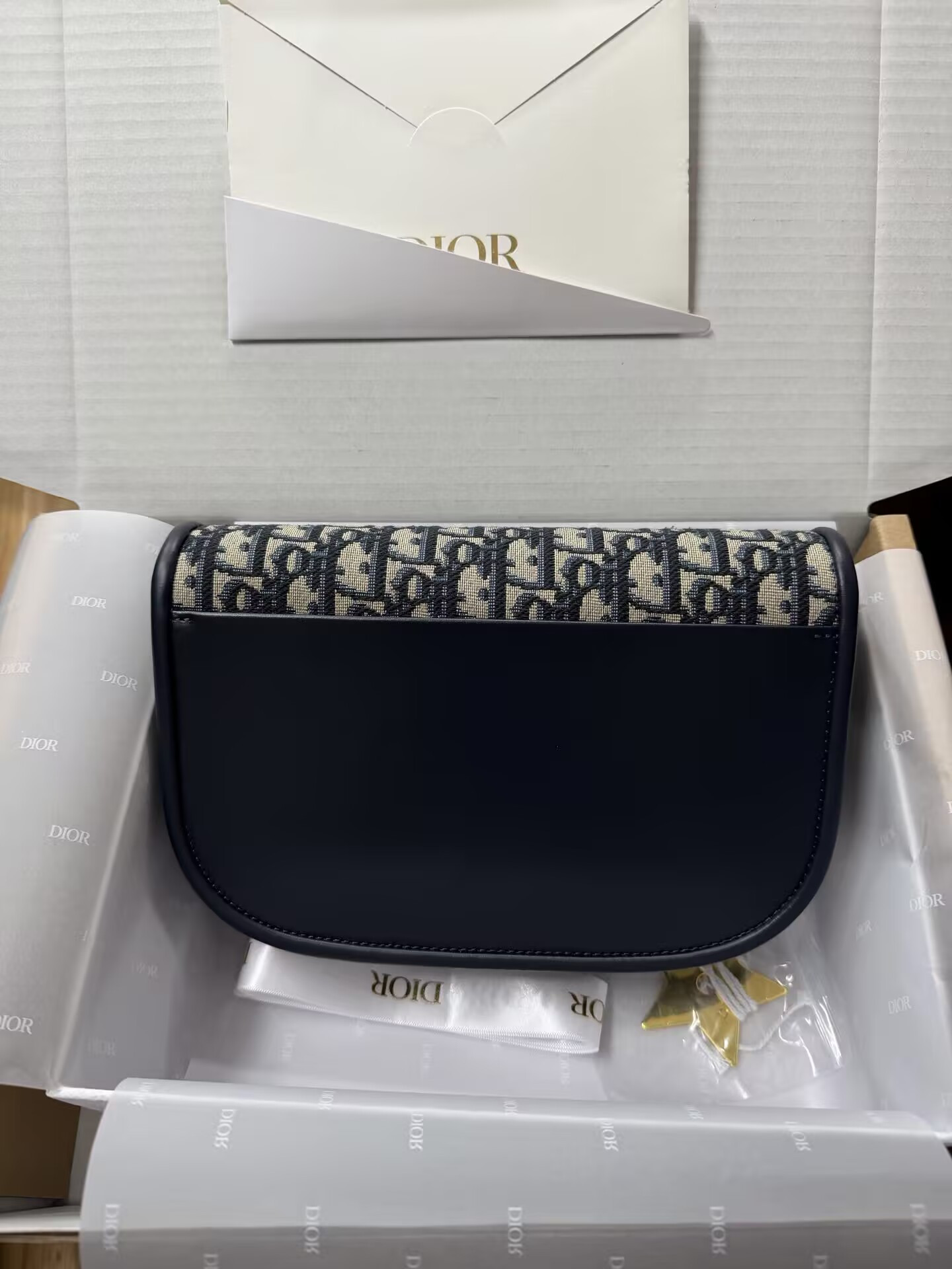 D10r médaillon flap bag 22x13x9.5cm