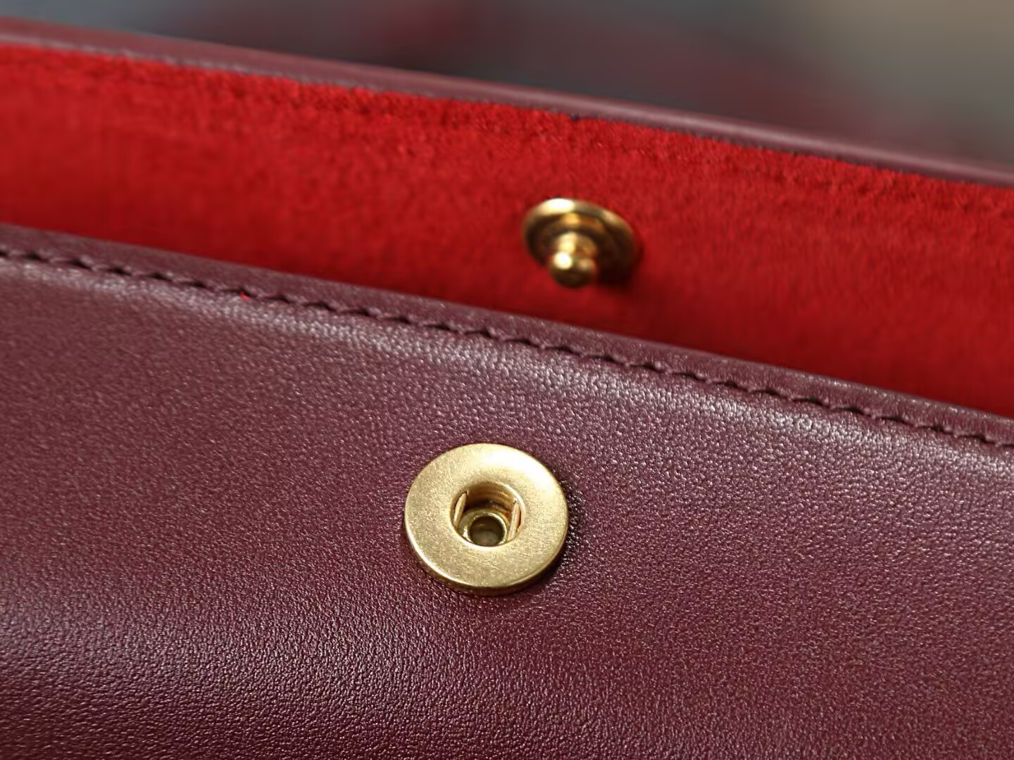 Ce1i*e trio flap in smooth lambskin 22.5x13x3.5cm
