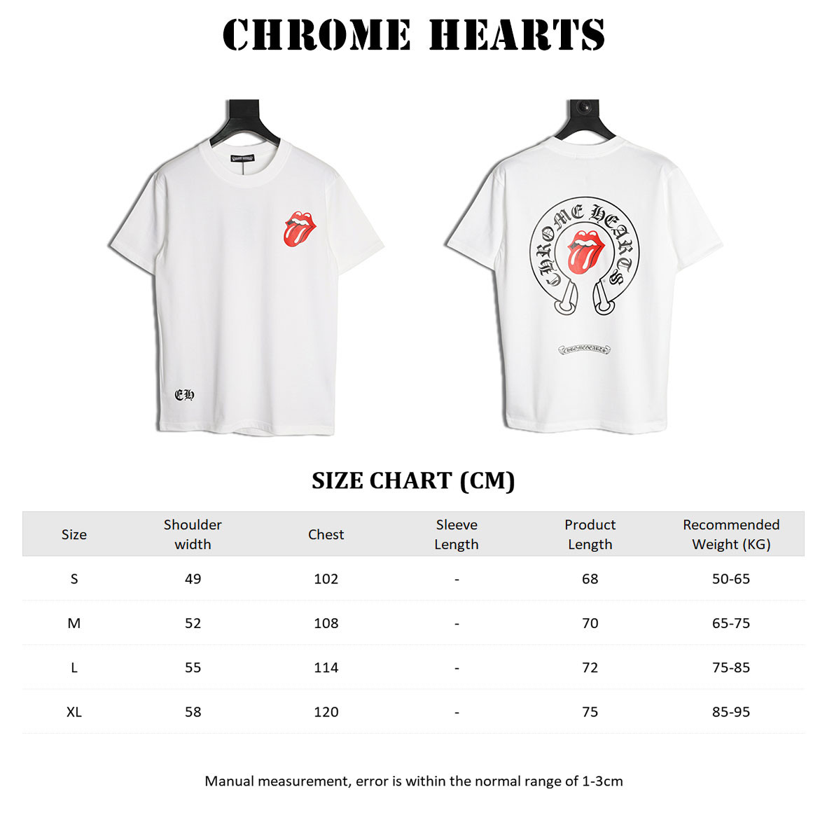 Ch*0me He**ts short-sleeved t-shirt