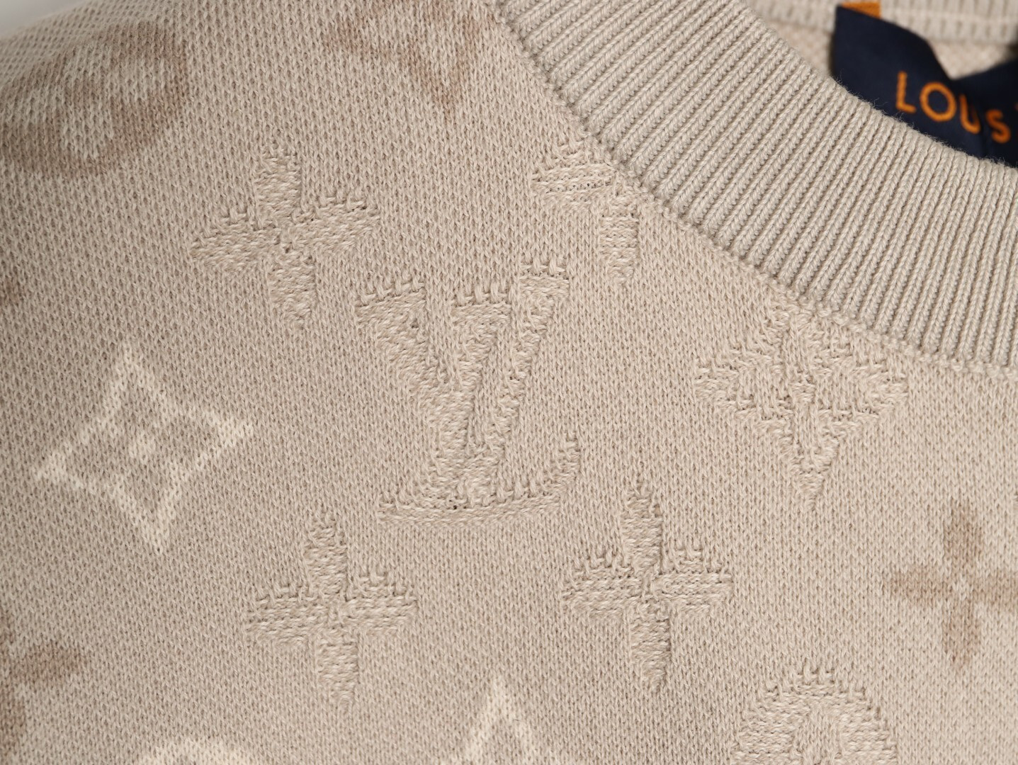 l0vis Vvtt0n knitting short-sleeved t-shirt