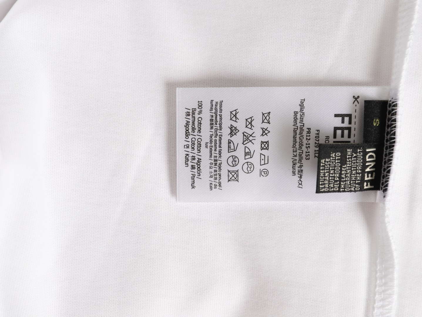 F**di 26ss short-sleeved t-shirt