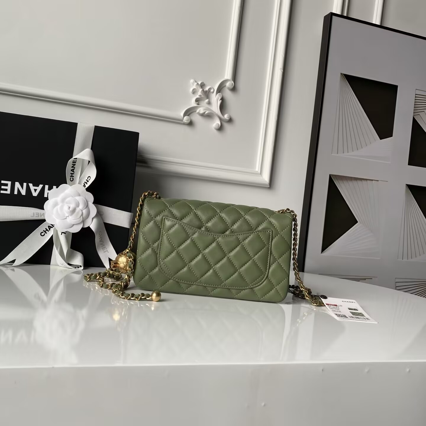 Ch**el MINI FLAP BAG 12×20×6 cm