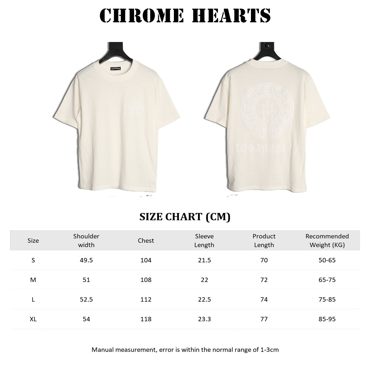 Ch*0me He**ts short-sleeved t-shirt
