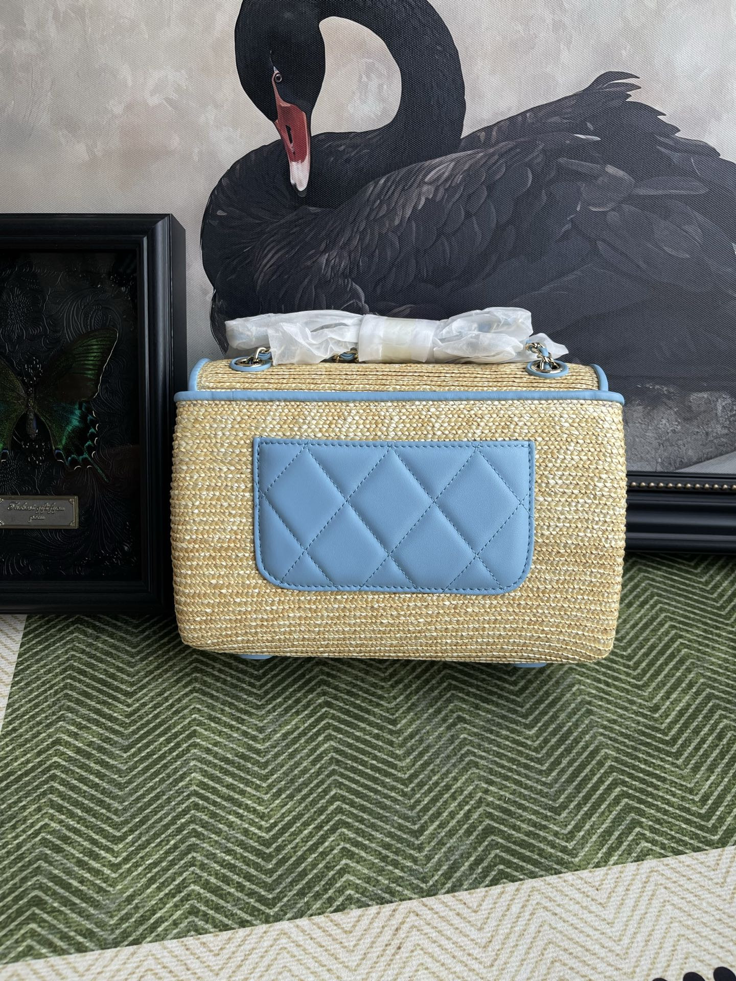 Ch**el flap bag as6017 23x14.5x6cm