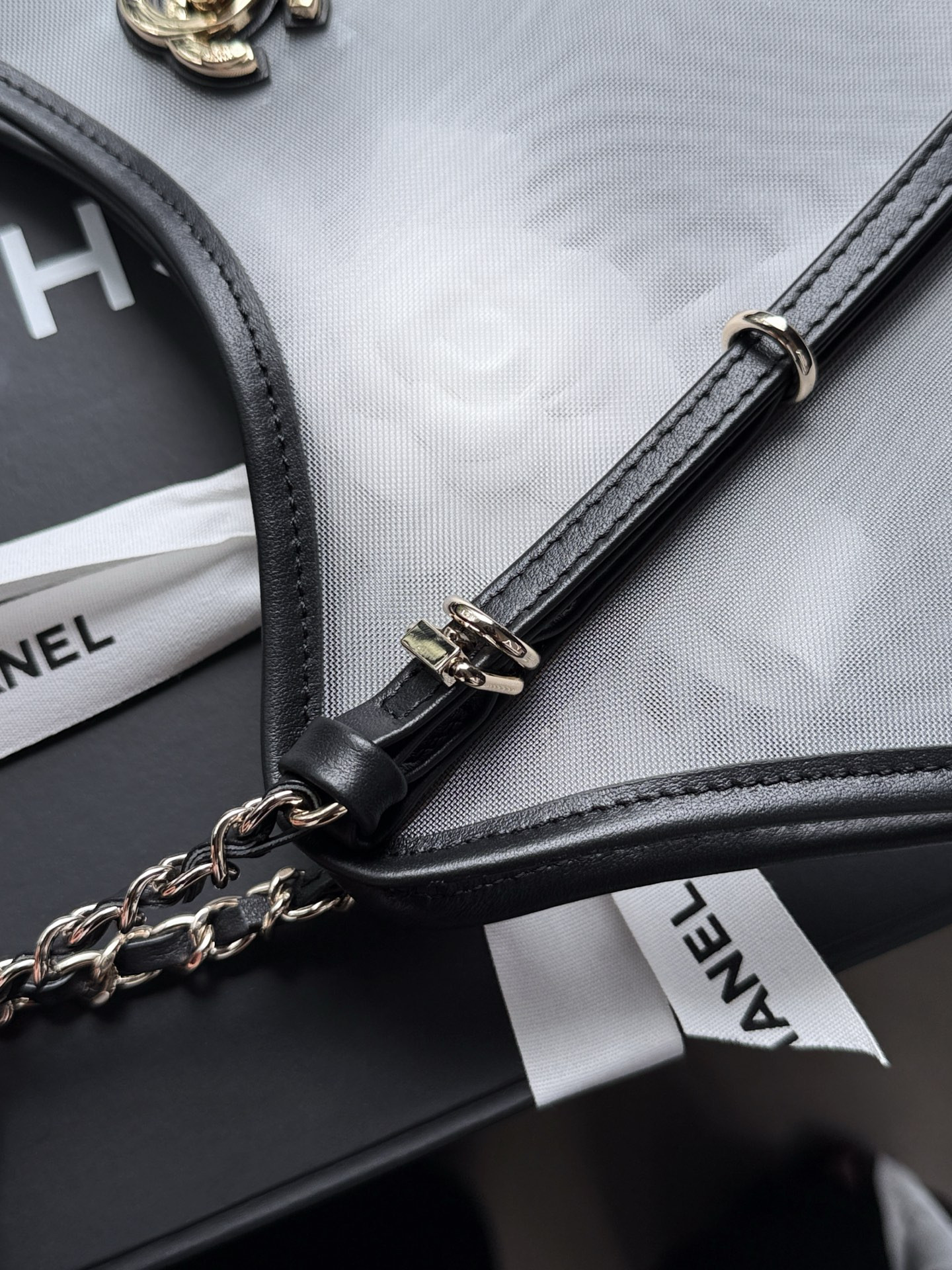 Ch**el shopping bag as5466 31x47x11cm