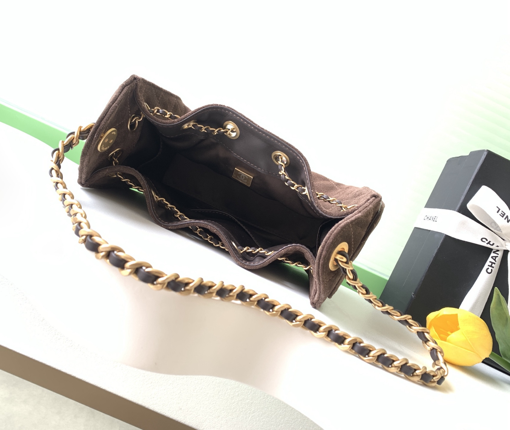 Ch**el 25c bucket bag 20x22x12.5cm