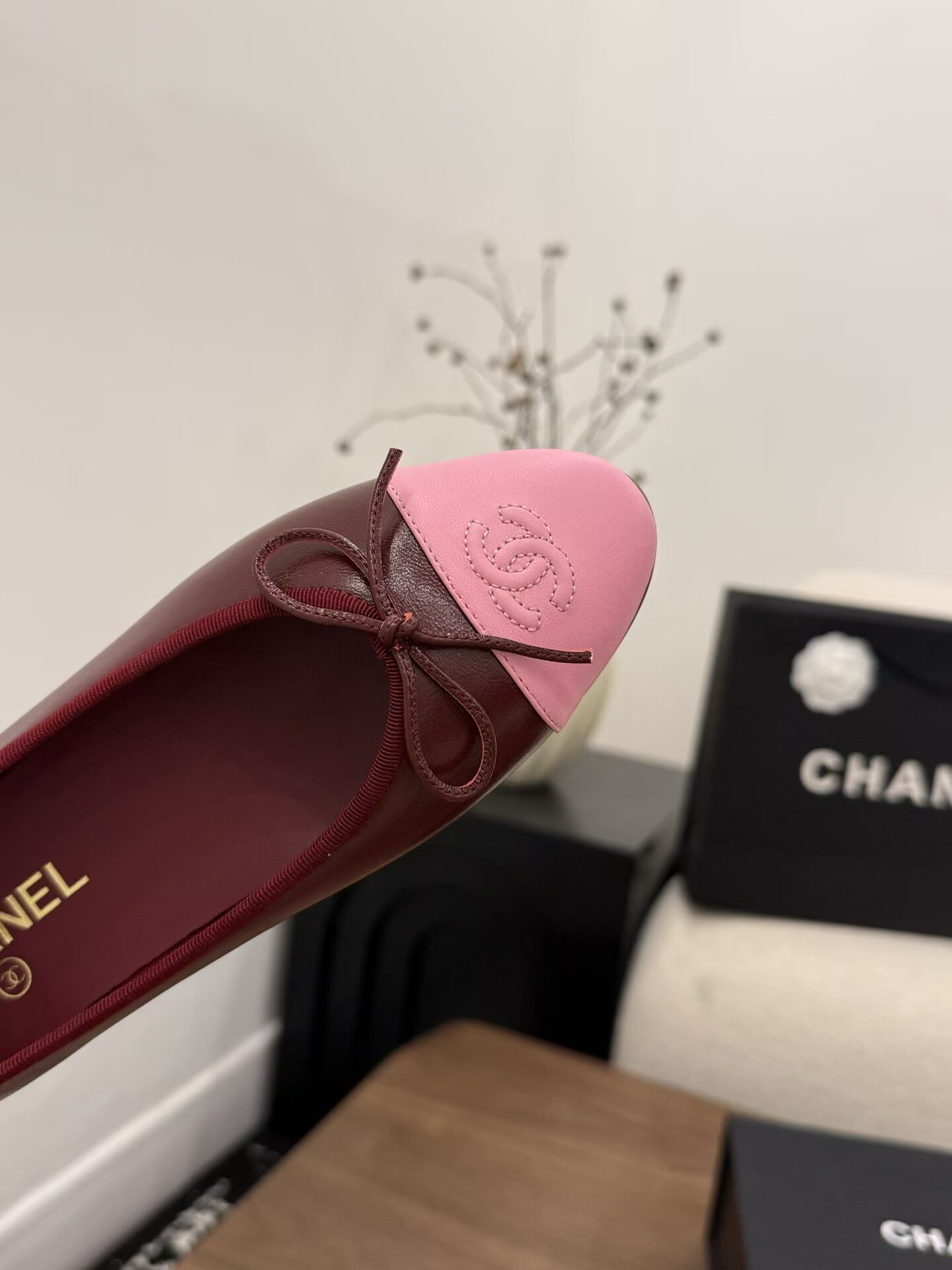 ua ch**el ballet flats (cusT0mized, no exchange no return, about 10-15 days)