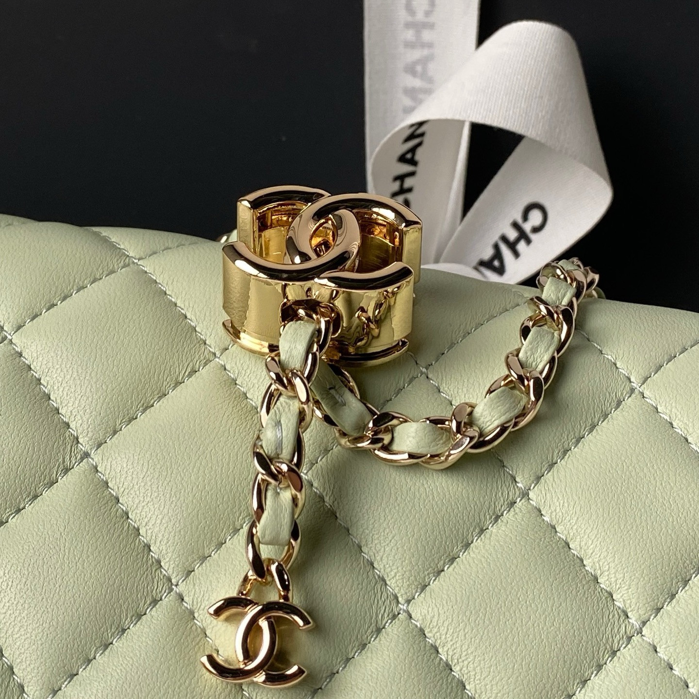 Ch**el classic flap handbag cf as5756 14.5x23.5x7cm