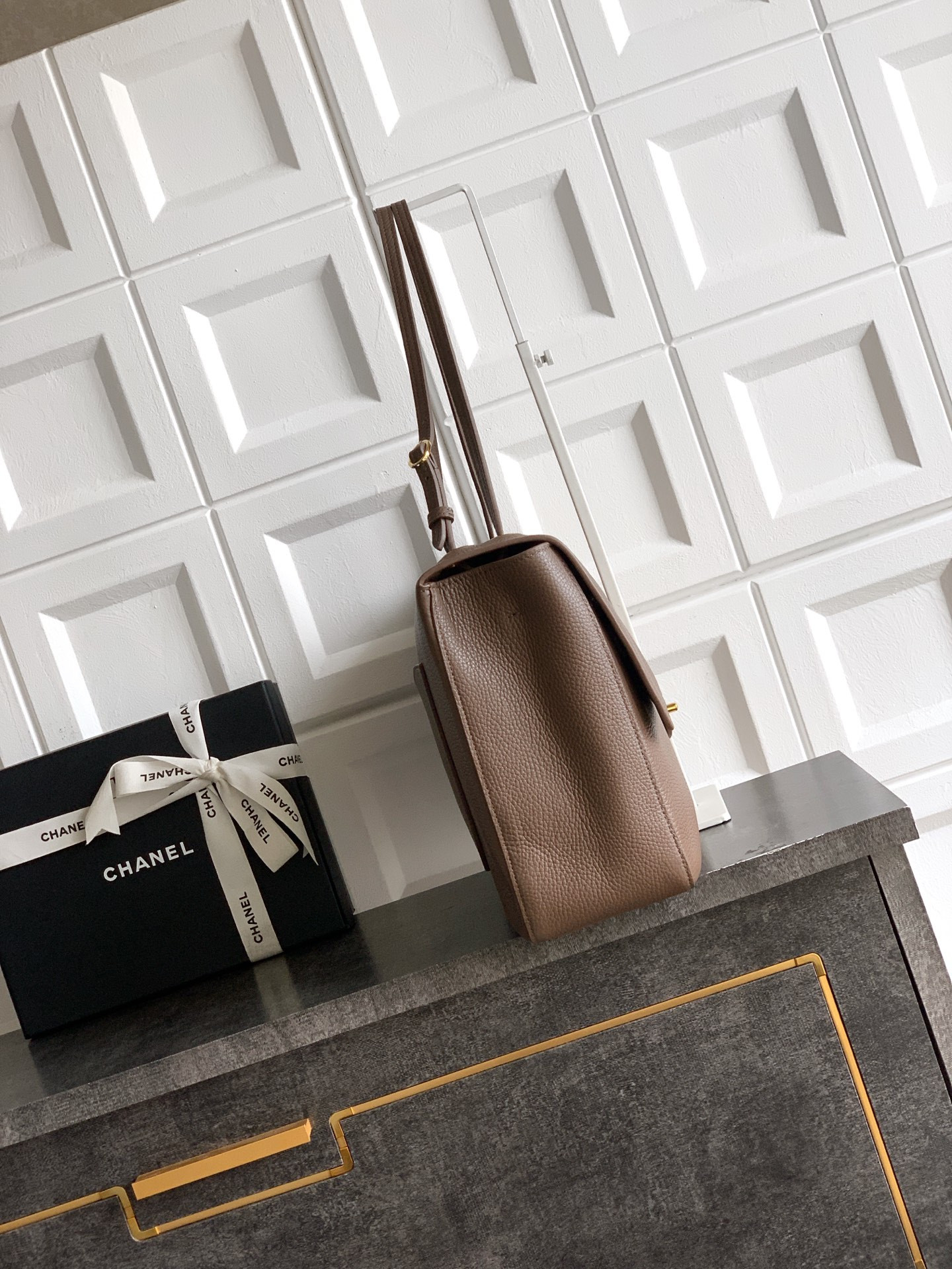 Ch**el maxi flap bag as6233 26x38.5x11cm