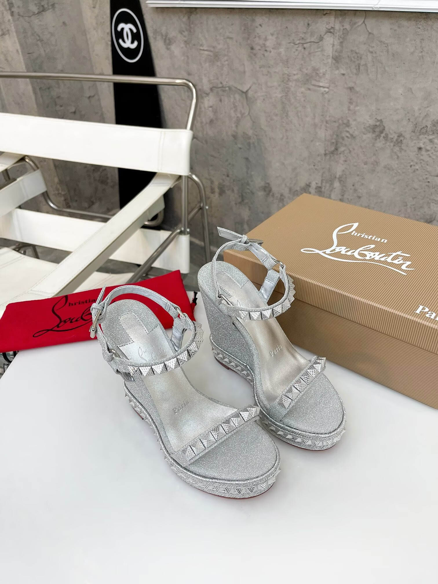 ua Chr1st1an louboutin pyraclou 120 mm