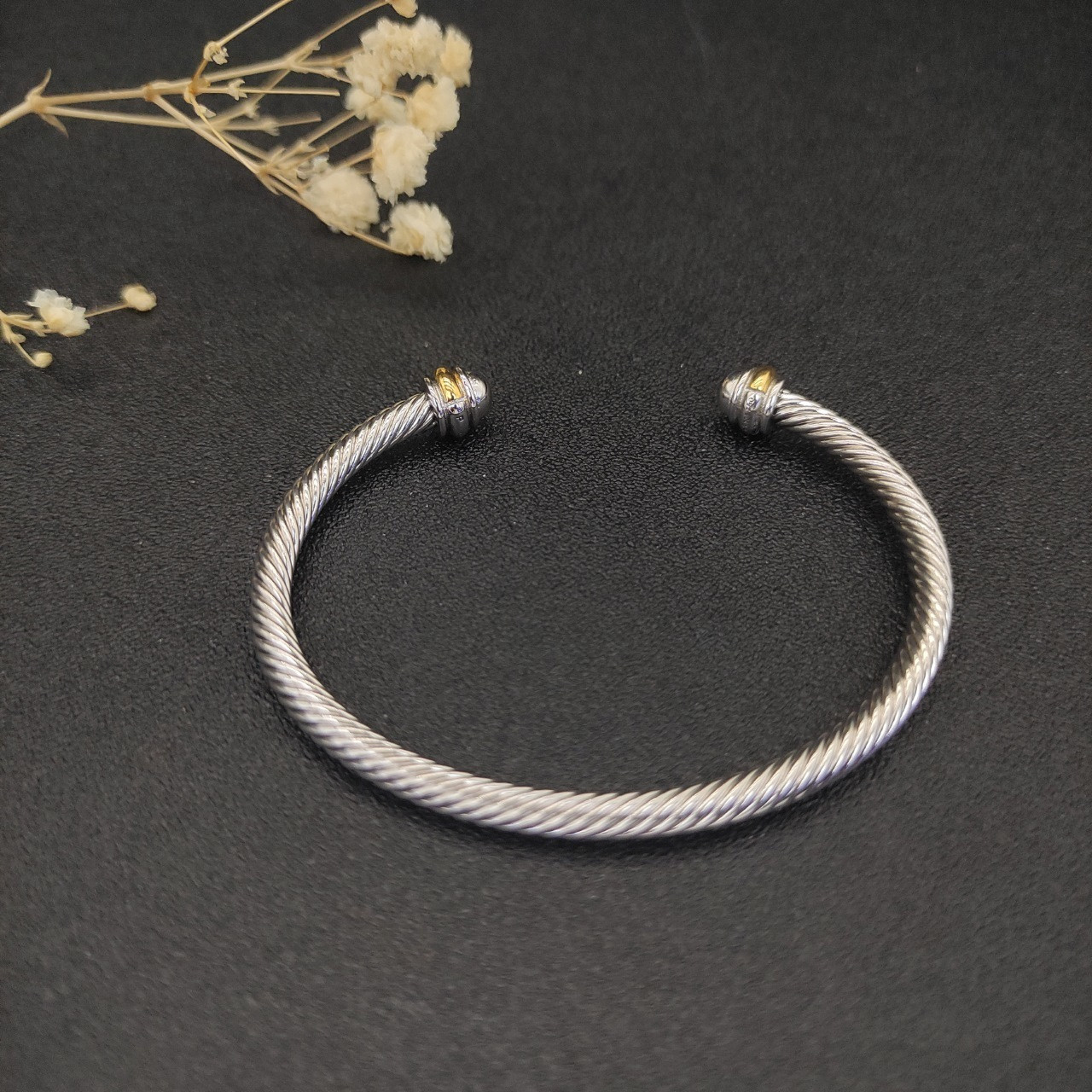 dau1d Yvrm*n 4mm wrap bracelet(wrist circumference 15-20cm)