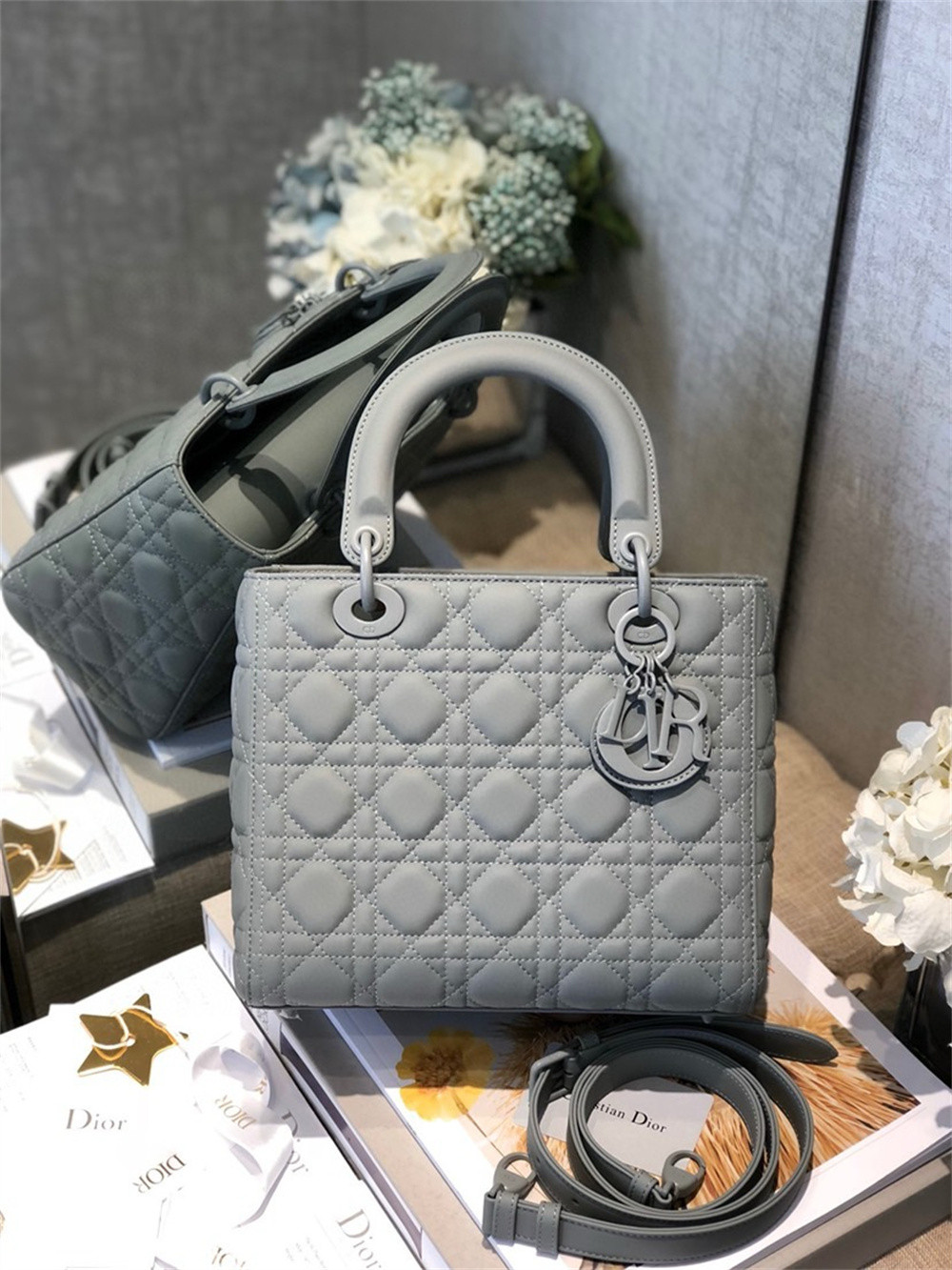Medium Lady D10r Bag  9.5 x 8 x 4.5 inches