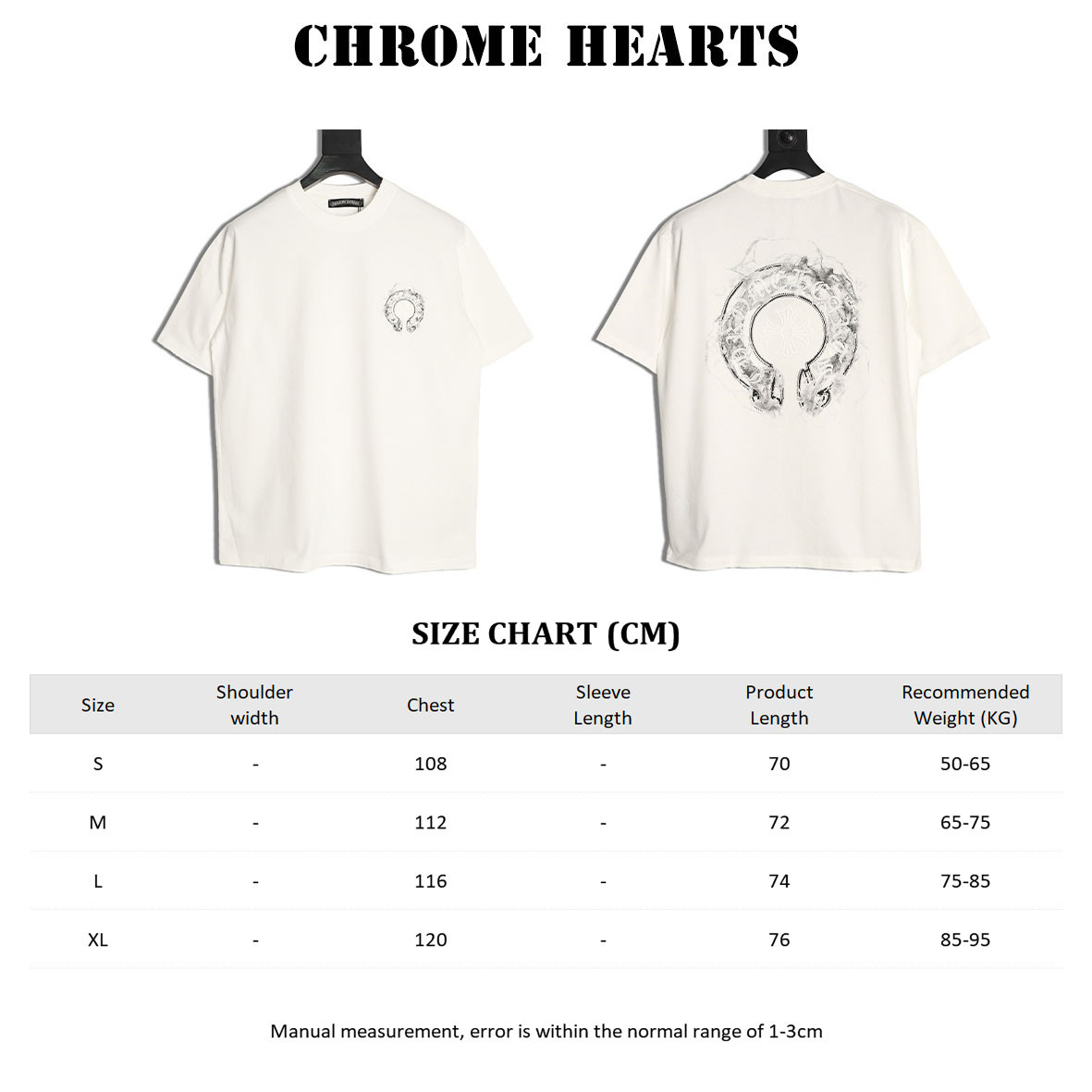 Ch*0me He**ts short-sleeved t-shirt