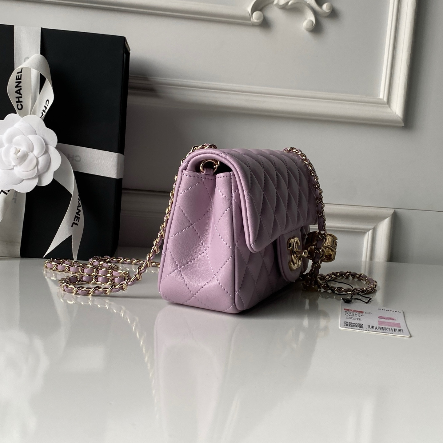 Ch**el classic flap handbag cf as5759 20x13x7cm