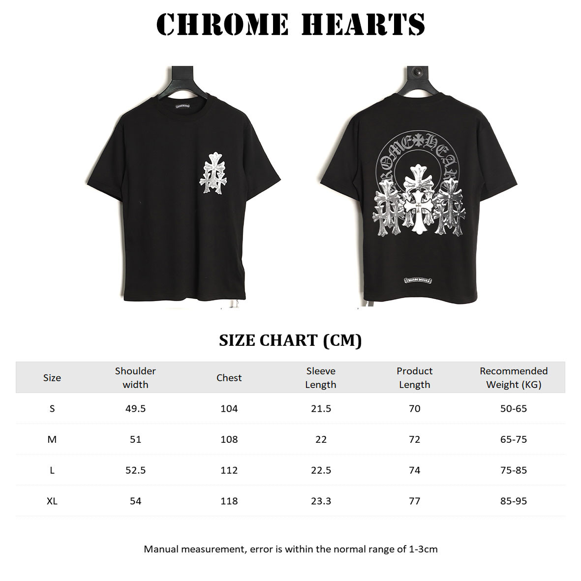 Ch*0me He**ts short-sleeved t-shirt
