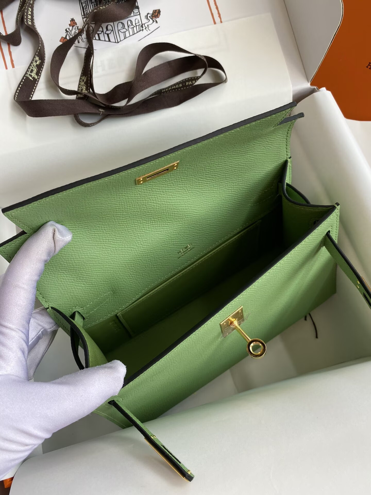 H**me5 kelly mini epsom 22 22×7×13cm