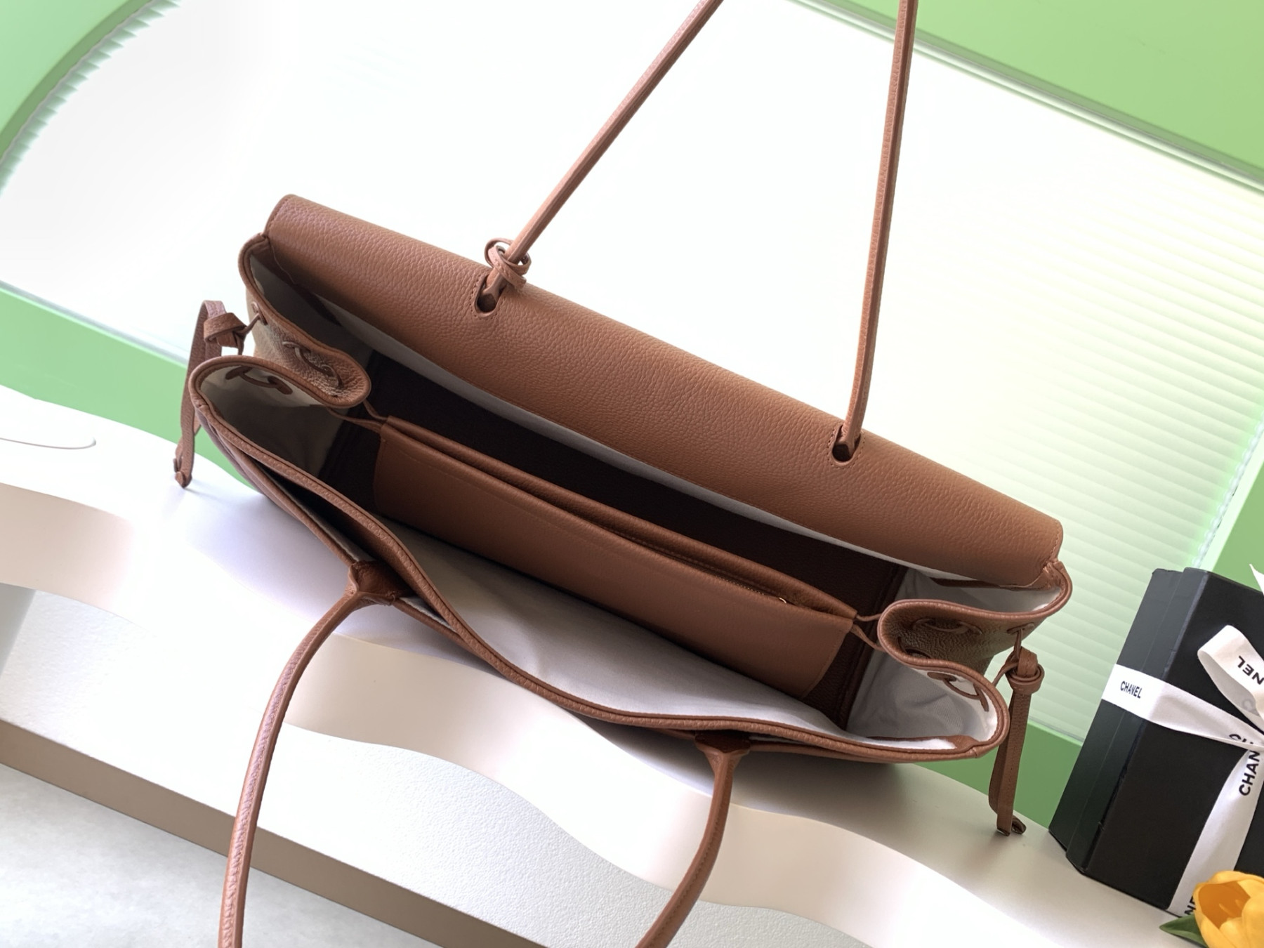 Ch**el large shopping tote as6289 33x43x17.5cm