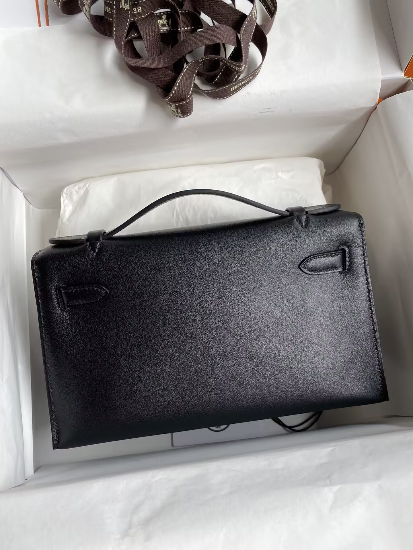 H**me5 kelly 22 mini box leather 22x7x13cm