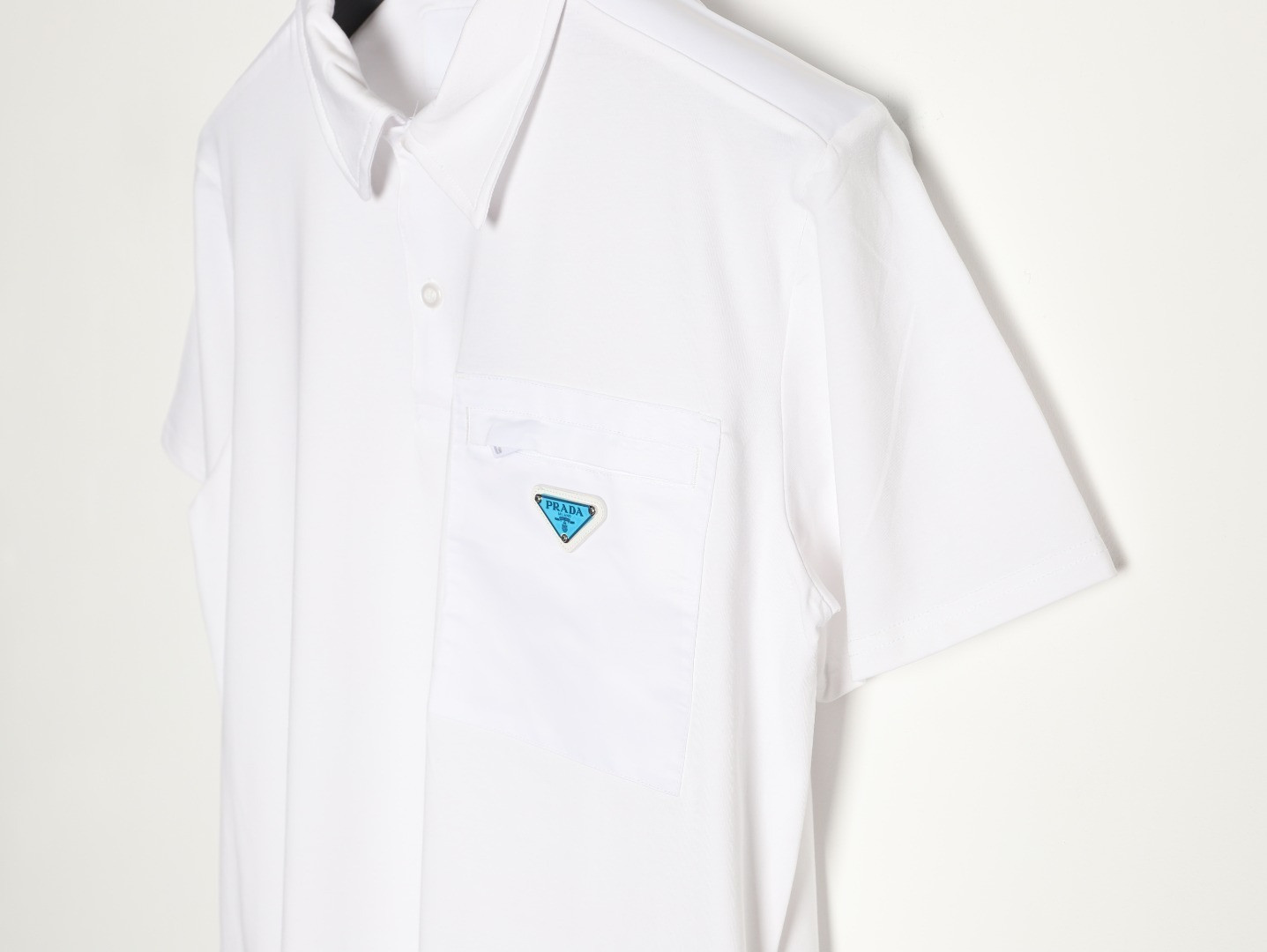 Pra*a short-sleeved polo shirt
