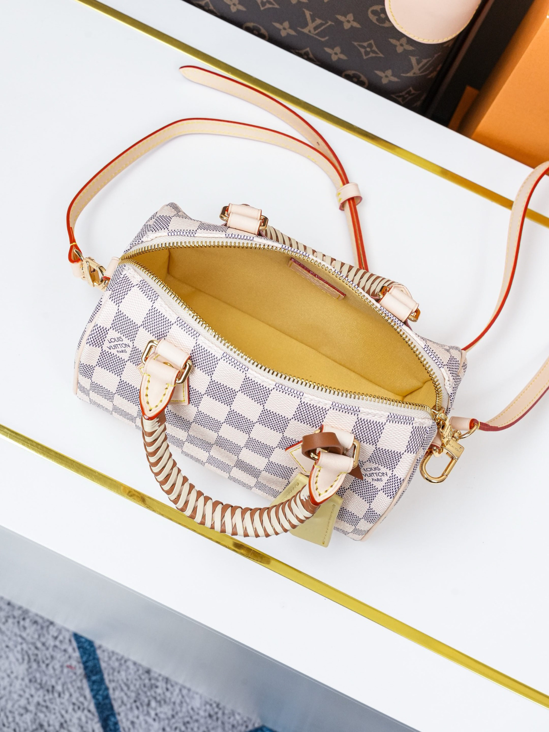 LV Speedy Bandoulière 20 N40950 20.5x13.5x12cm