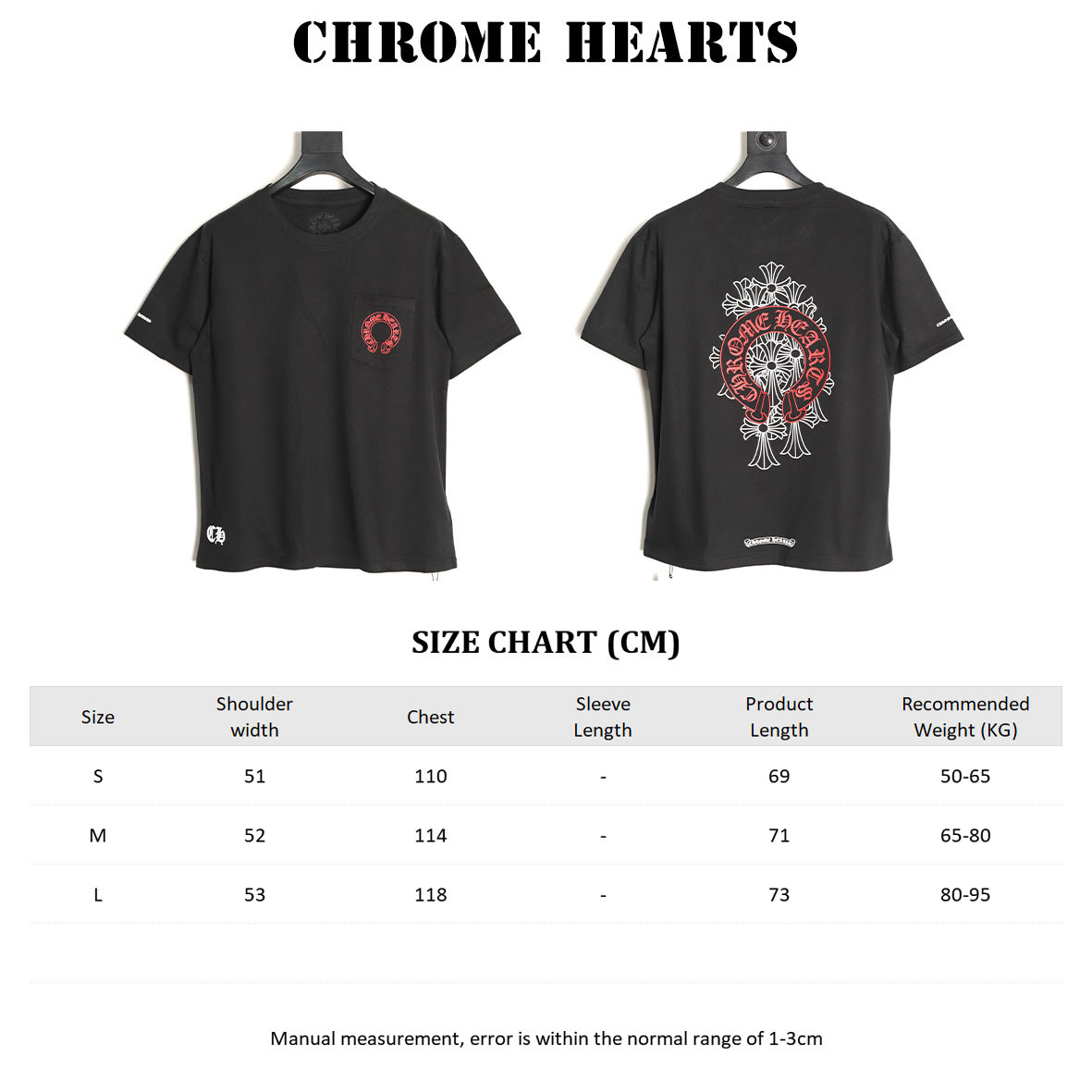 Ch*0me He**ts short-sleeved t-shirt
