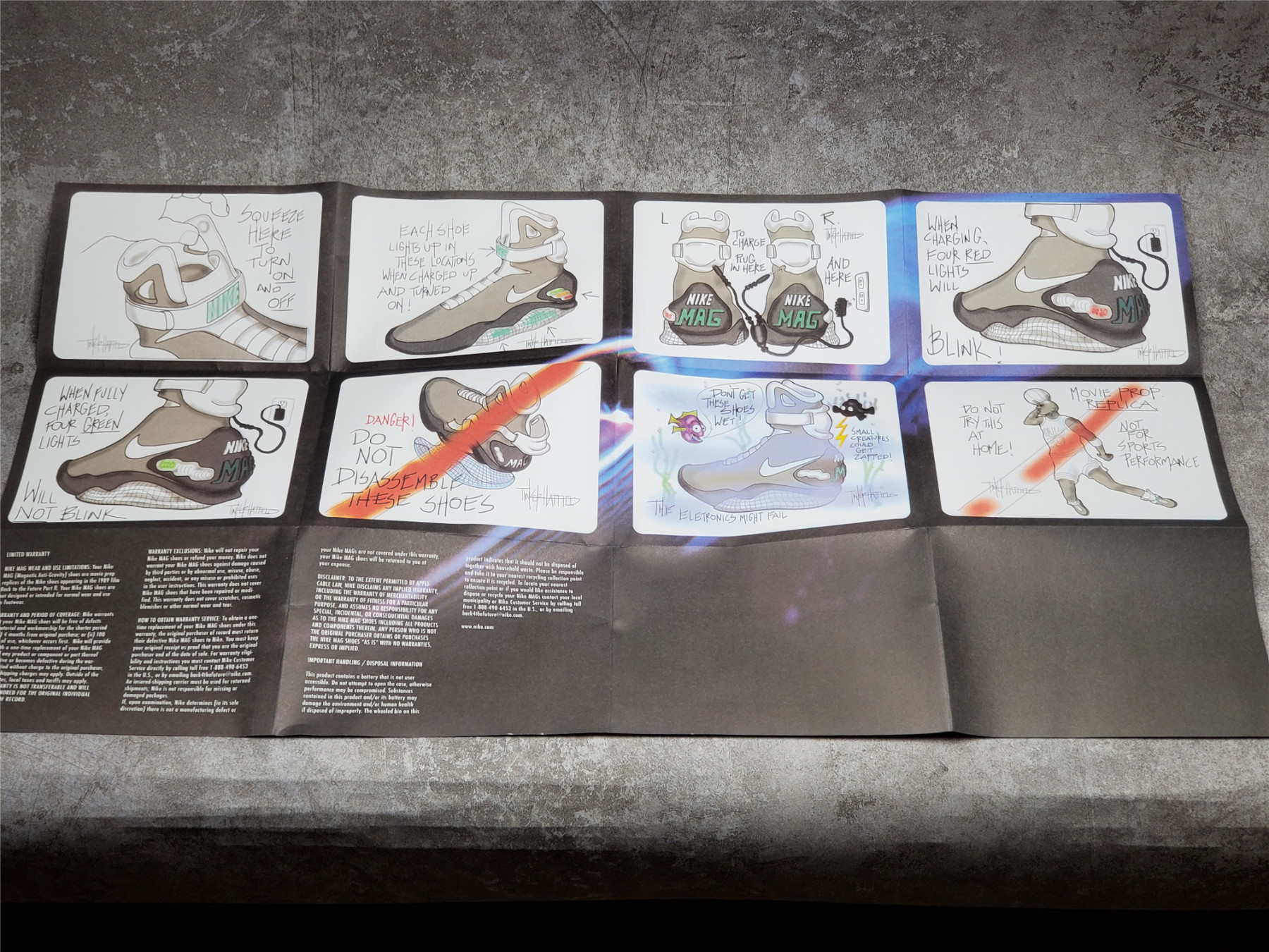 UA NIKE MAG SELF-LACING "BACK TO THE FUTURE"