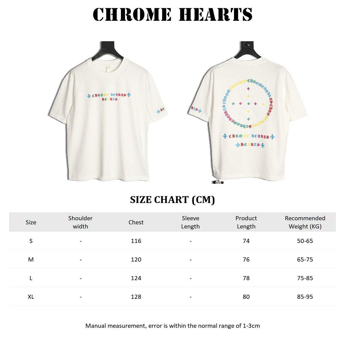 Ch*0me He**ts short-sleeved t-shirt