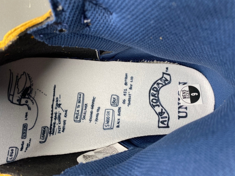 UA AIR Jordan 1 Retro High OG SP Fragment x Union