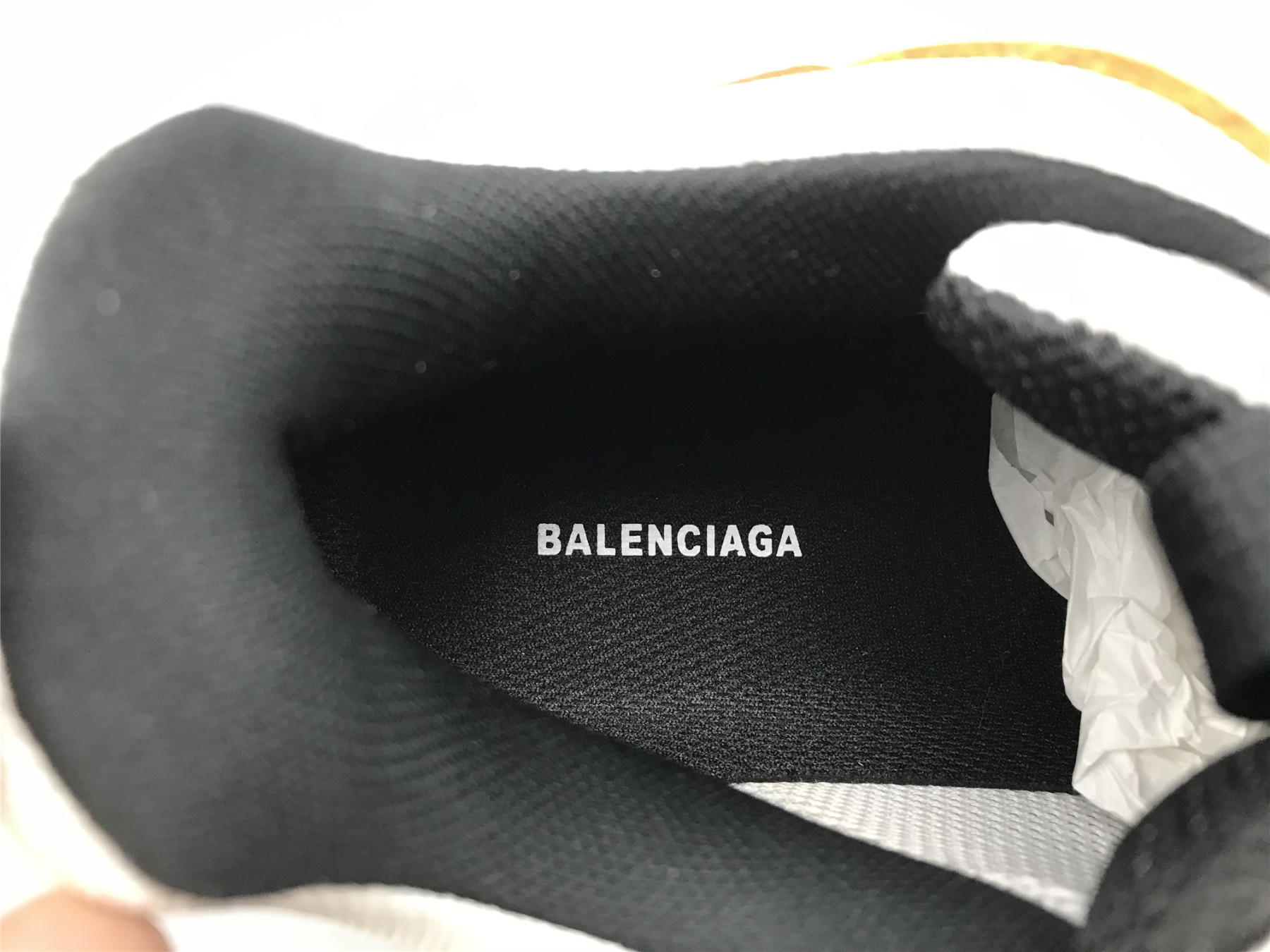 UA TRIPLE S SNEAKER BLACK ORANGE