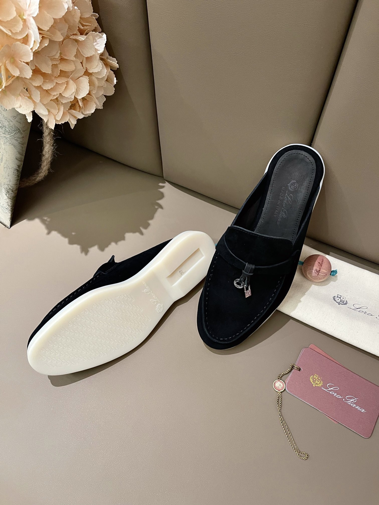 UA L0r0 P1ana Babouche Charms Walk Loafers