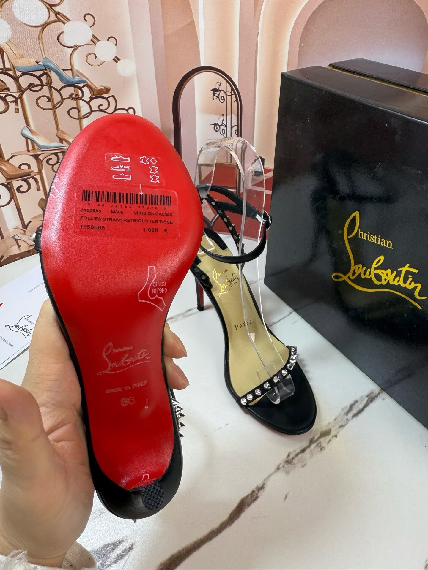 ua Chr1st1an louboutin galeria sandals