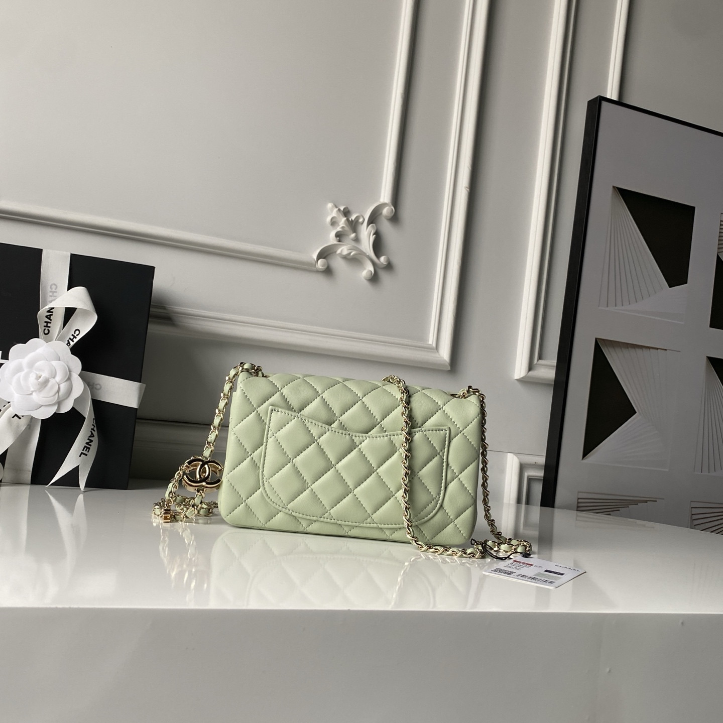 Ch**el classic flap handbag cf as5759 20x13x7cm