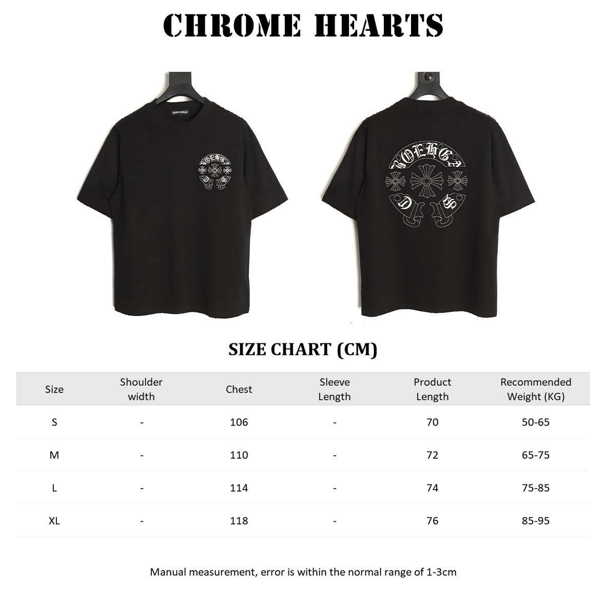 Ch*0me He**ts short-sleeved t-shirt