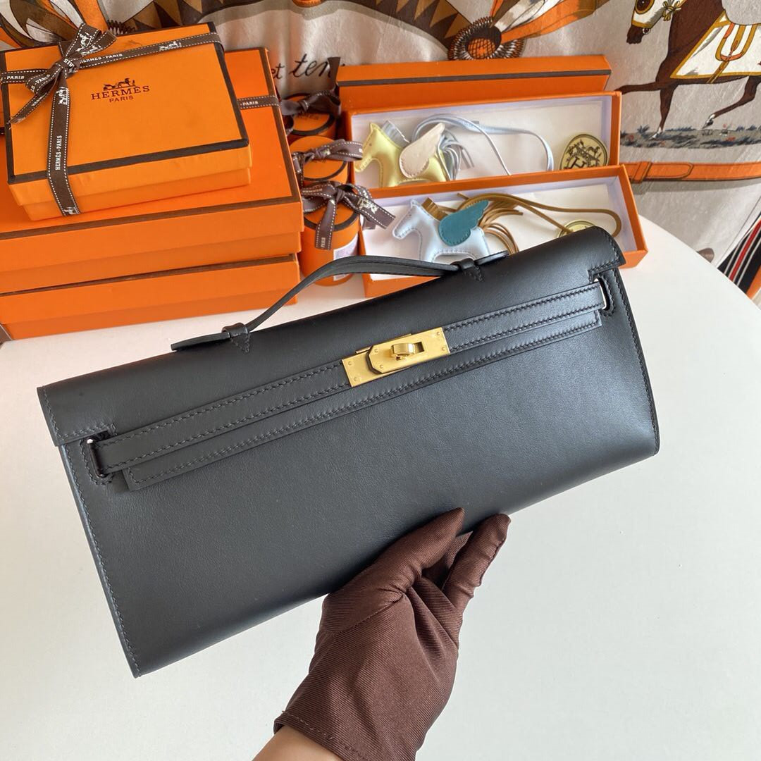 H**me5 kelly cut 31cm swift leather