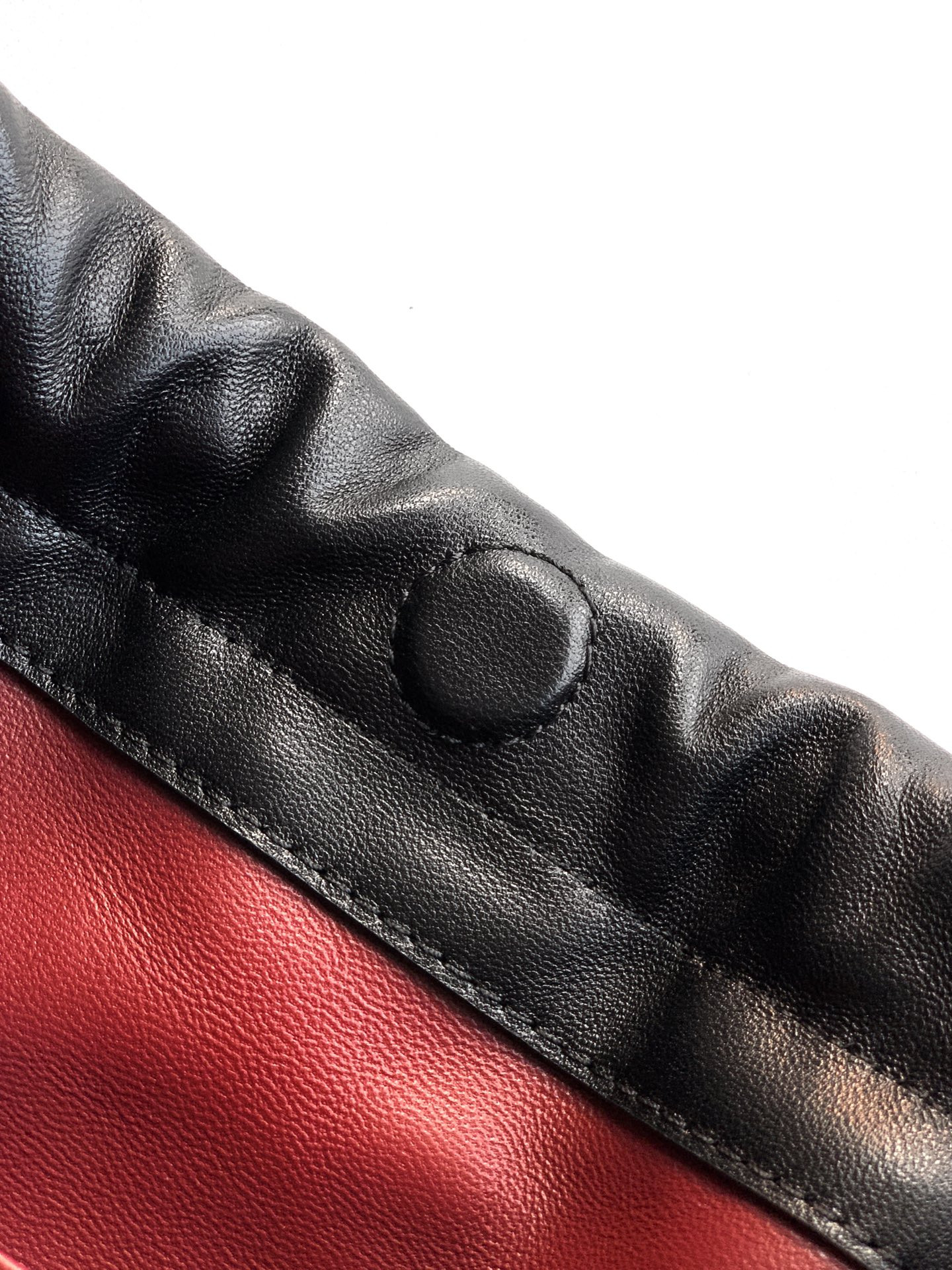 Ch**el clutch with leather strap ap5227 17x22x8cm