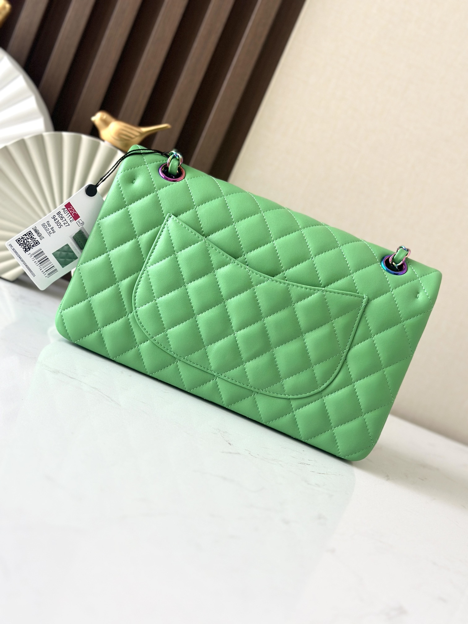 Ch**el flap bag 25.5x15x6cm