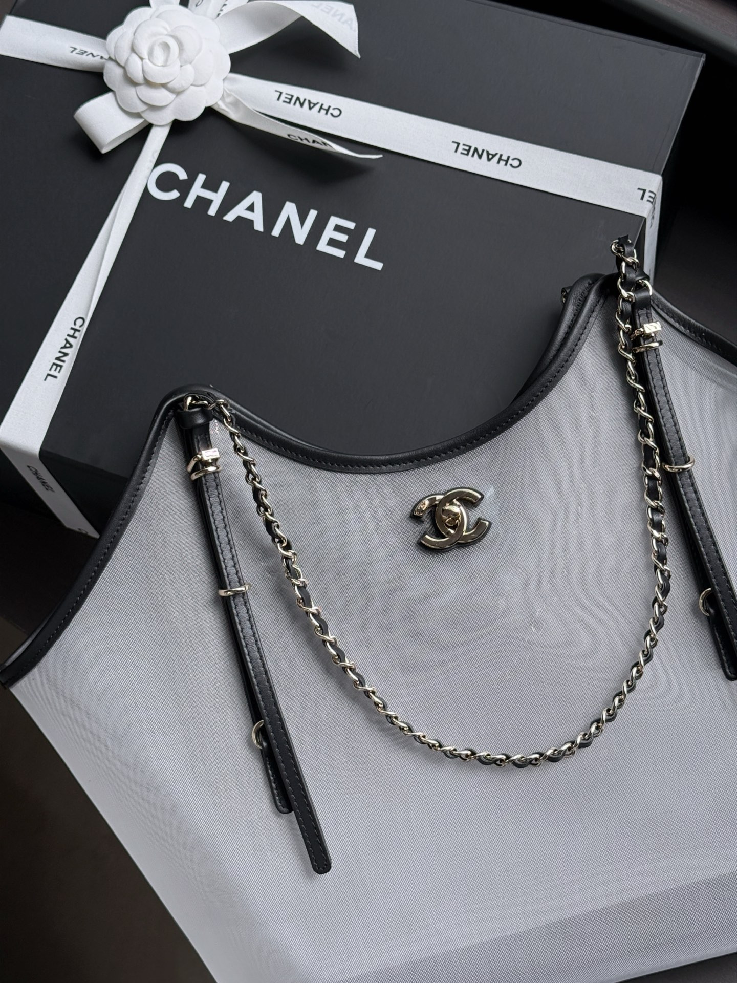 Ch**el shopping bag as5466 31x47x11cm
