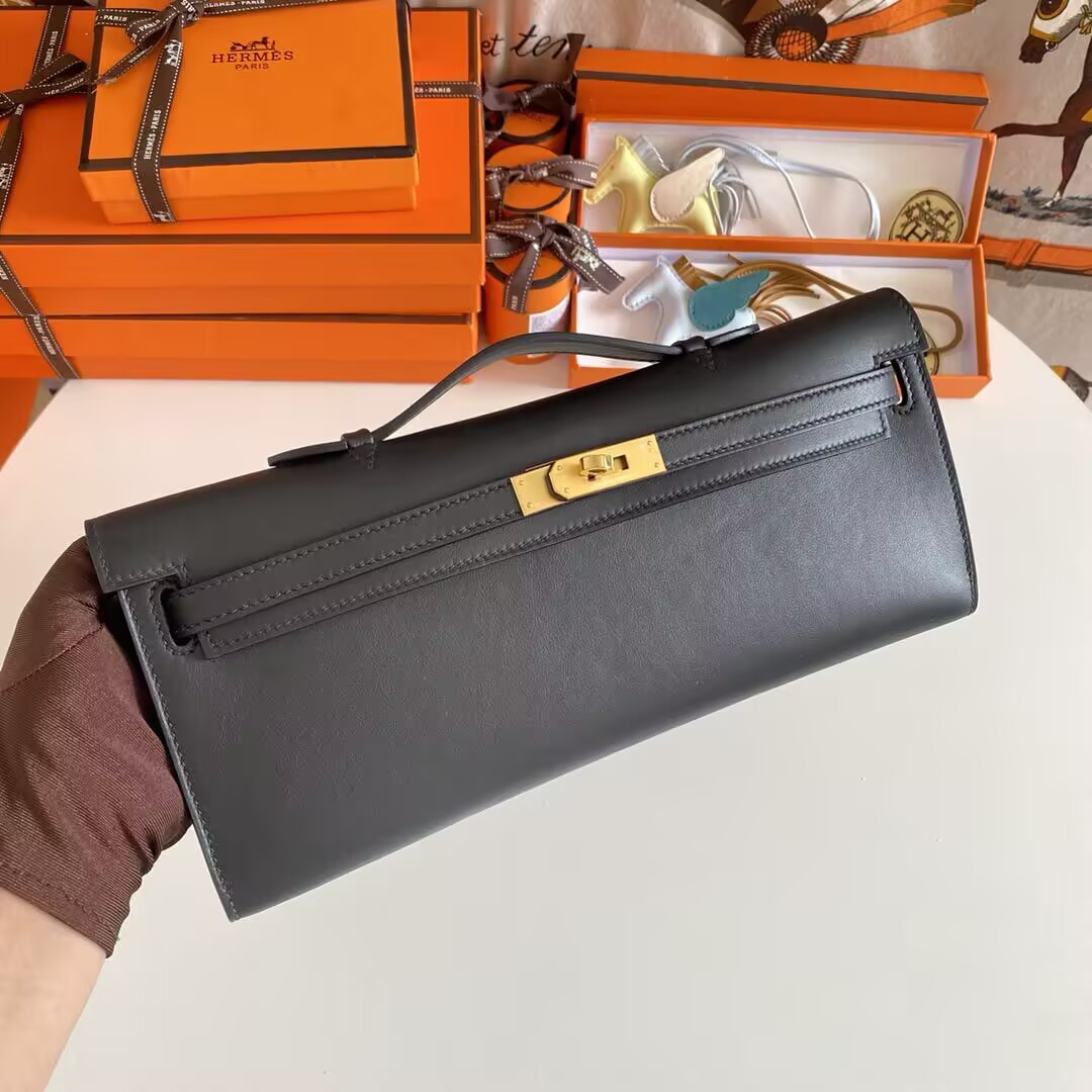 H**me5 kelly cut 31cm swift leather